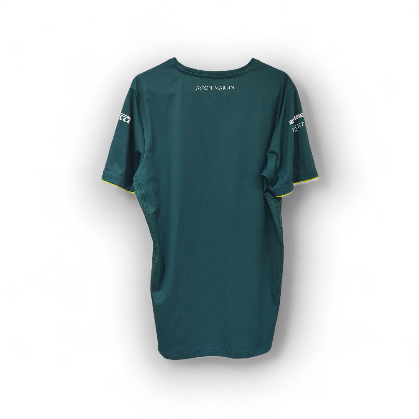 Pelmark Aston Martin Formula One Team Short Sleeve T Shirt, Green, Size Small