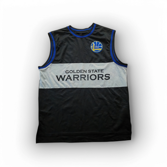 NBA Golden State Warriors Basketball Jersey, Black, Size Large