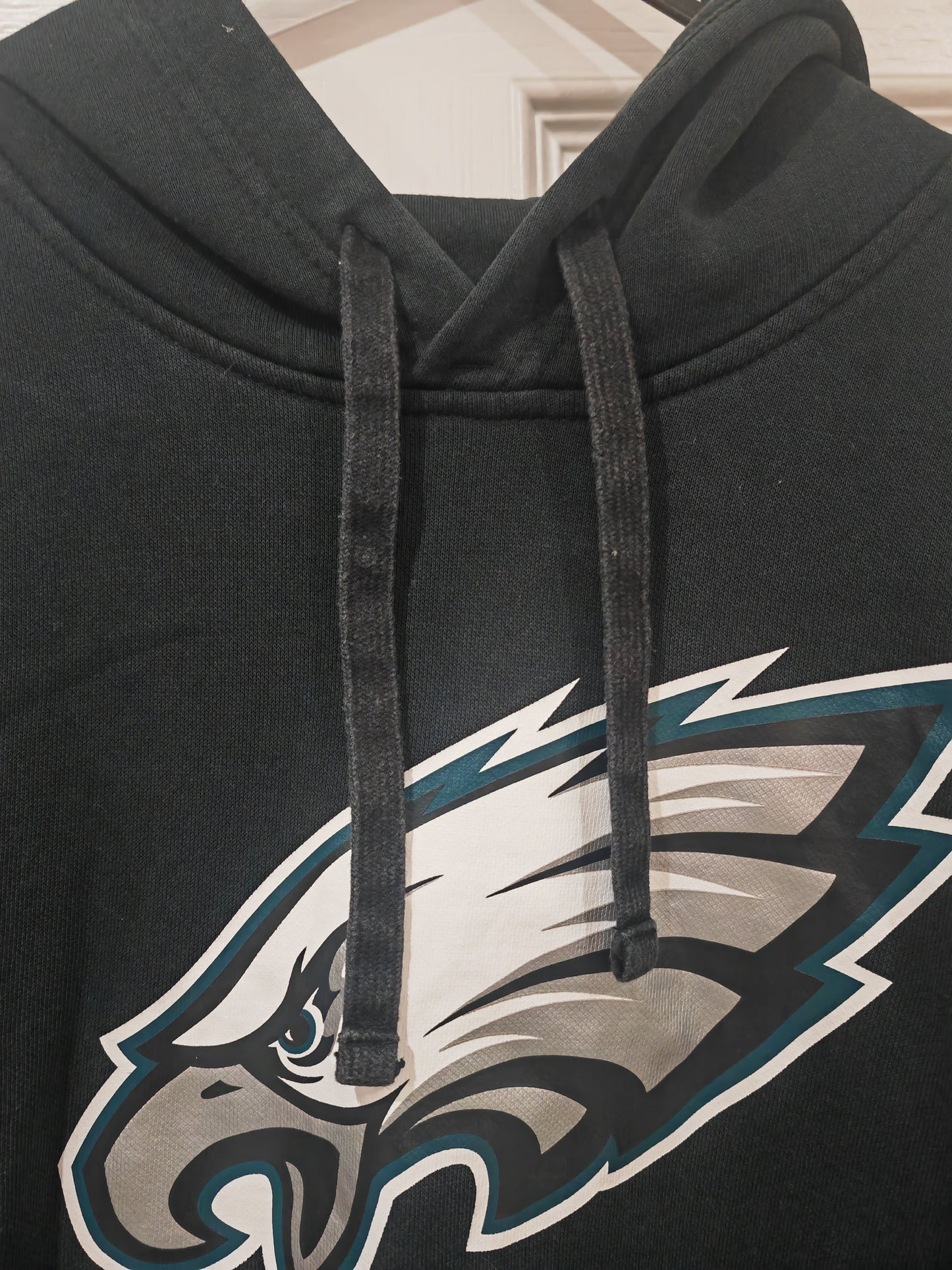 New Era Philadelphia Eagles NFL Pullover Hoodie, Black, Size Medium
