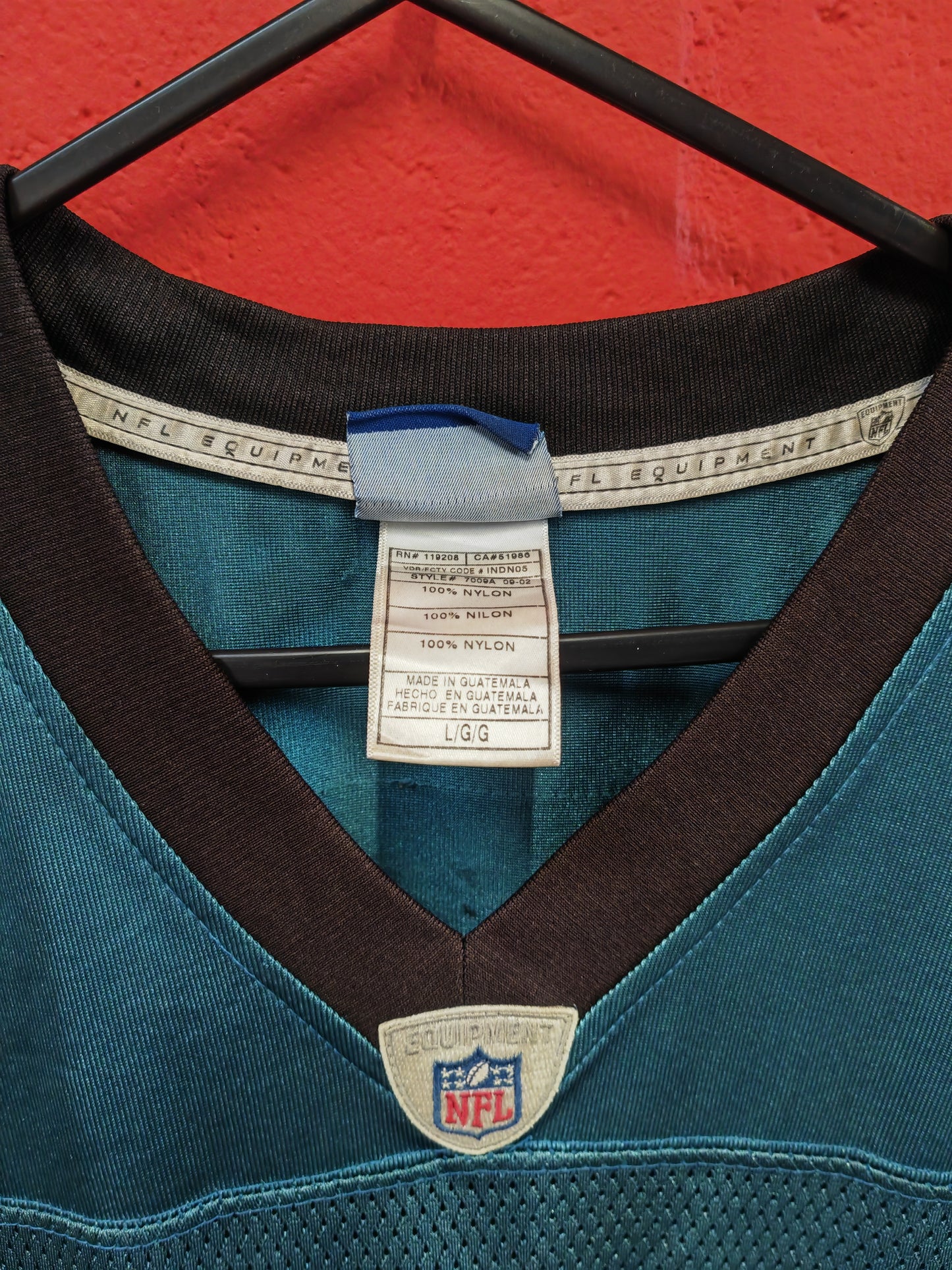 Reebok Philadelphia Eagles NFL Jersey, #10 Jackson, Green, Size Large