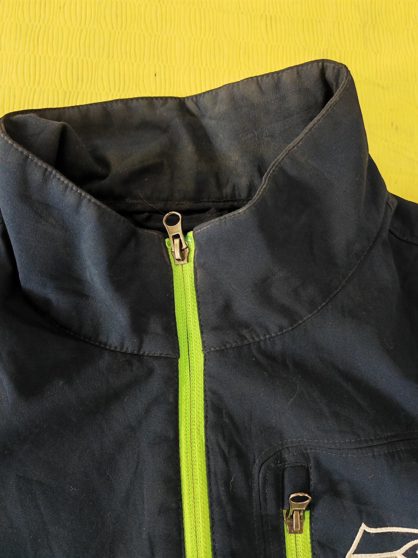 NFL Seattle Seahawks Full Zip Jacket, Navy Blue, Size Medium