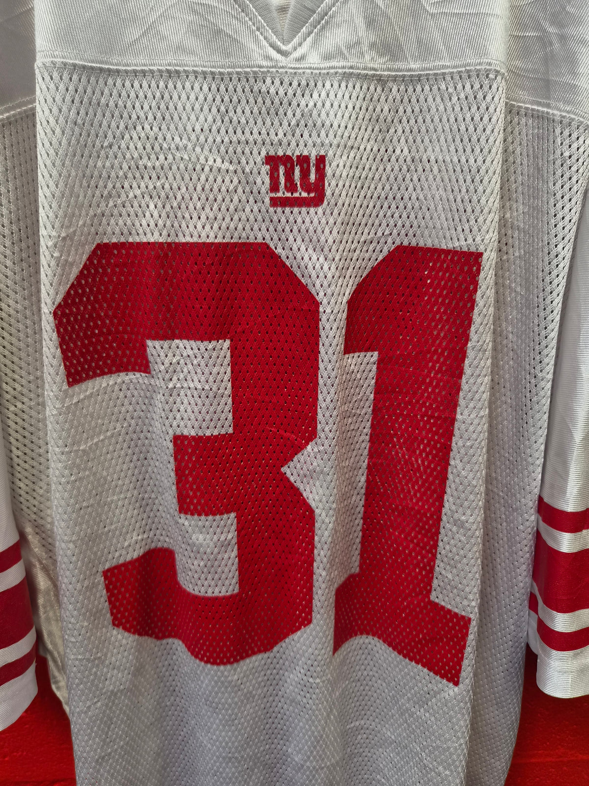 Reebok New York Giants NFL Jersey, #31 Ross, White, Size XXXL