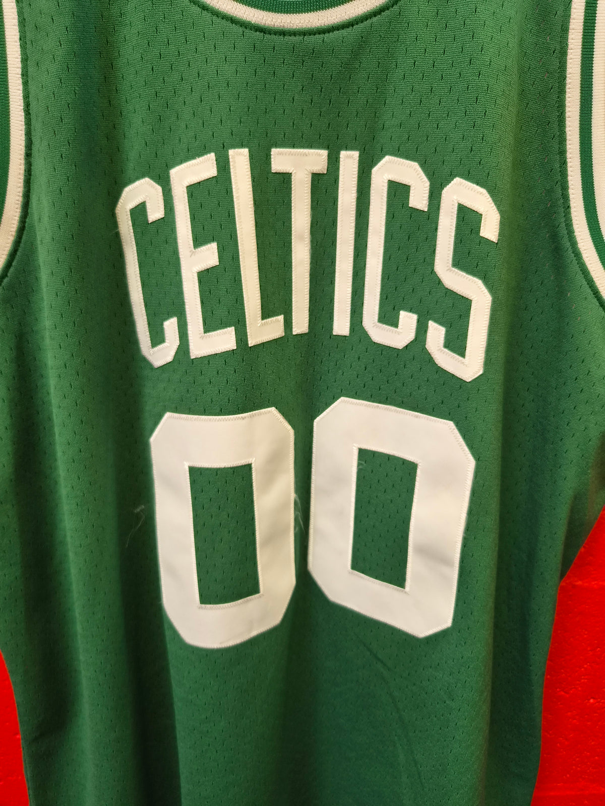 Mitchell & Ness Boston Celtics 1985-86 NBA Jersey, #00 Parish. Green, Size XL