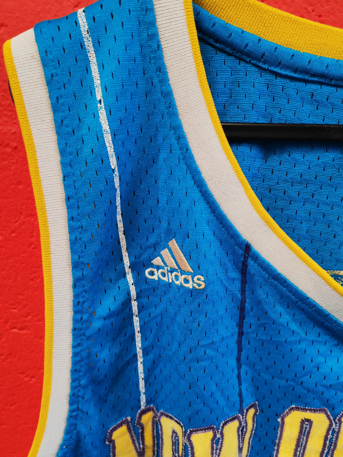 Adidas New Orleans Hornets NBA Jersey, #3 Paul, Blue, Size XL+2 Length