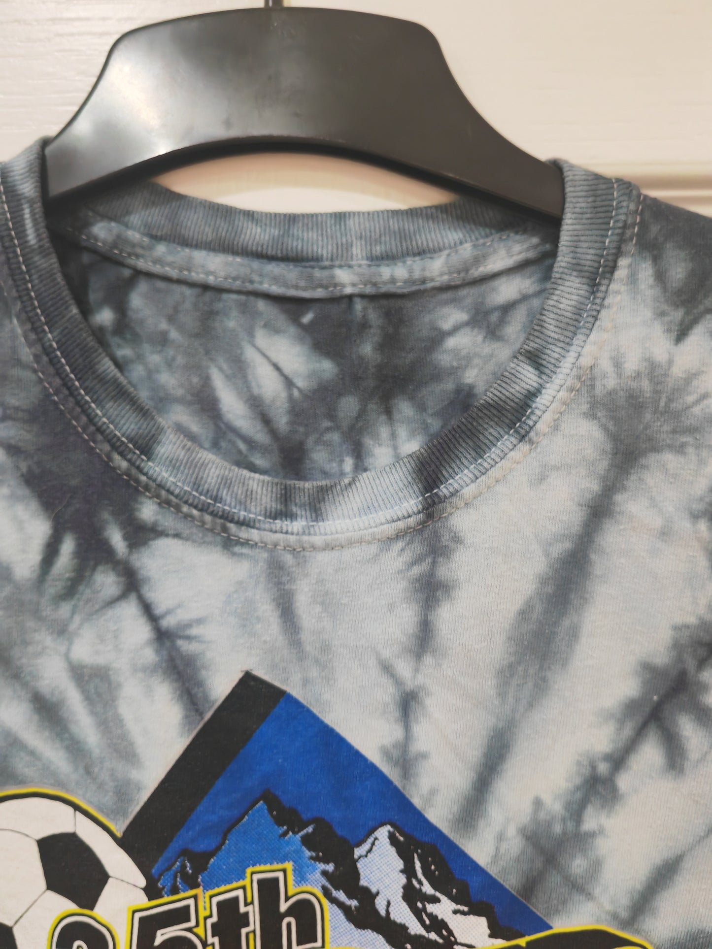 Unbranded (No Label) 2018 25th Real Cup, Tie Dye T Shirt, Grey, Size S/M