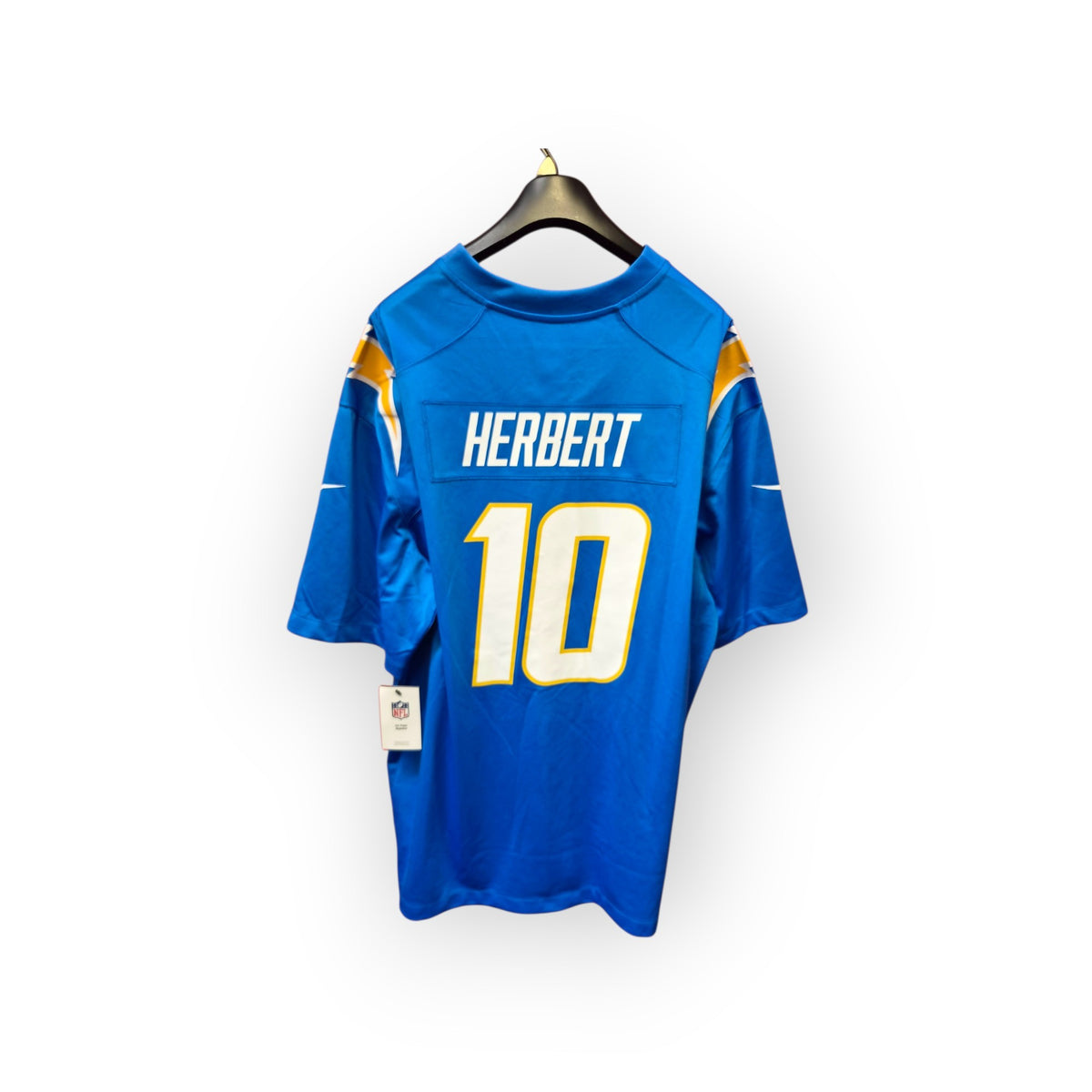 Nike Los Angeles Chargers NFL Jersey, #10 Herbert, Blue, Size XXL