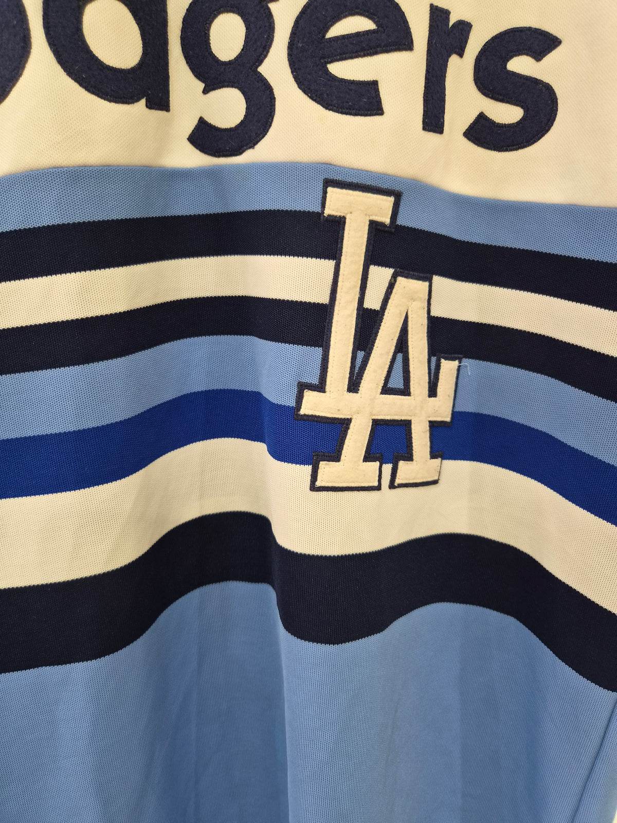 Majestic Los Angeles Dodgers MLB Baseball Jersey, Blue/White, Size Large