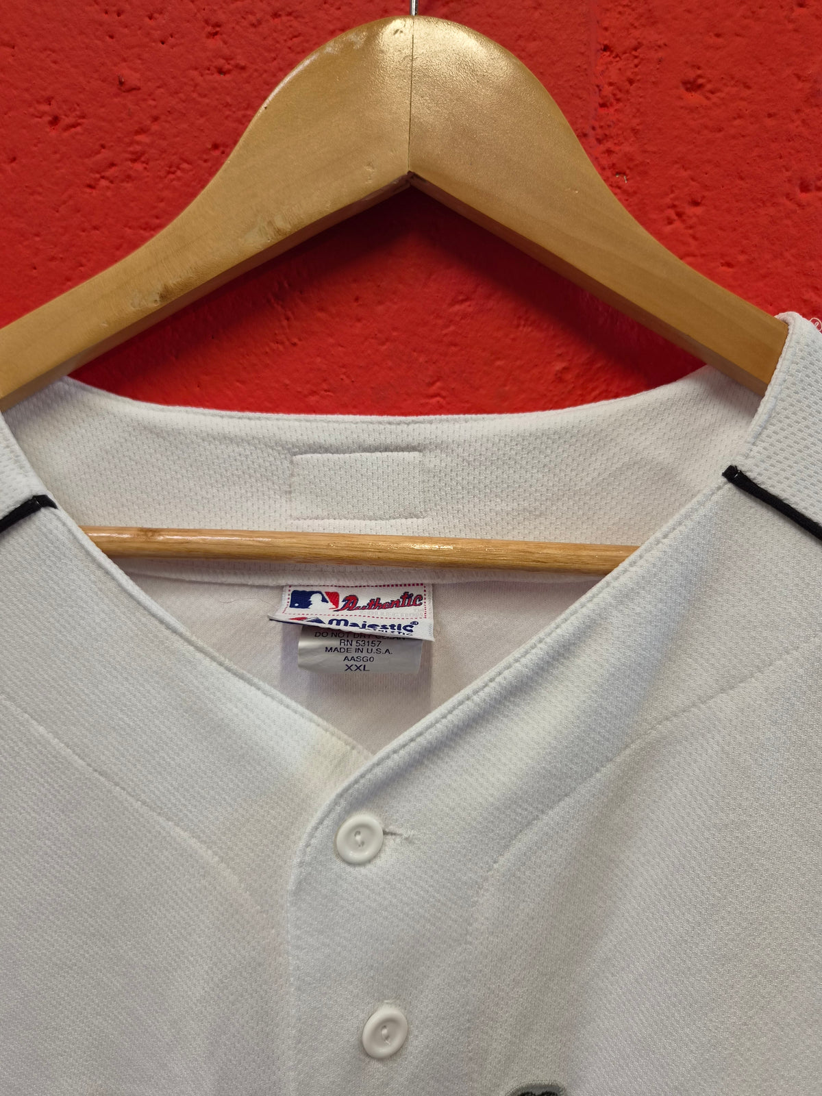 Majestic MLB 2003 All Star Game American League Jersey, White, Size XXL