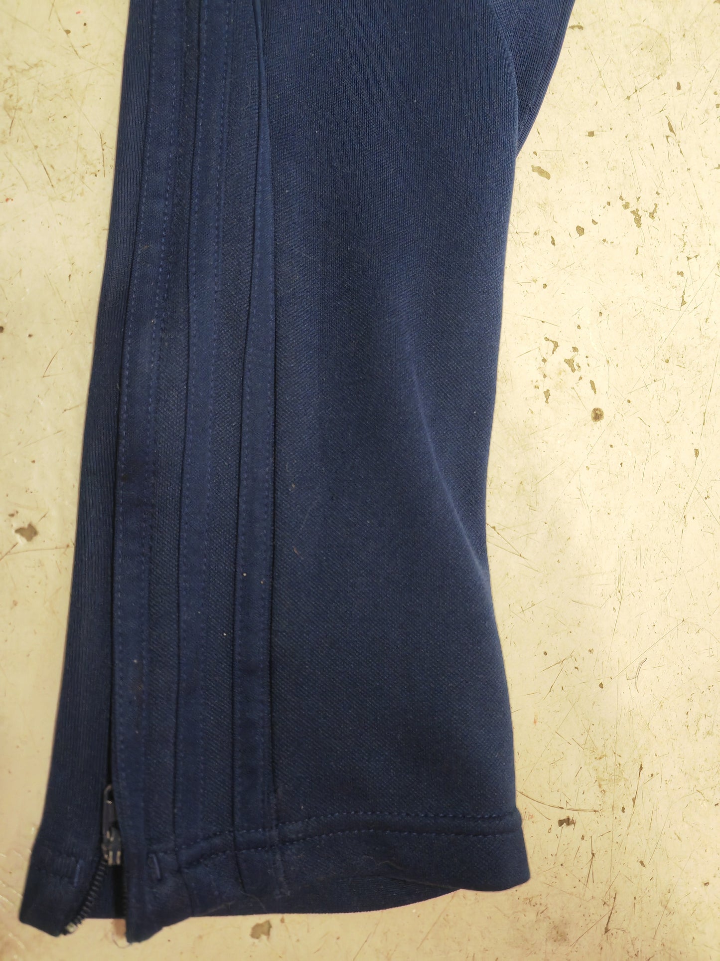 Youth Adidas Leicester City FC Tracksuit Bottoms, Navy Blue, Size 13-14 Years