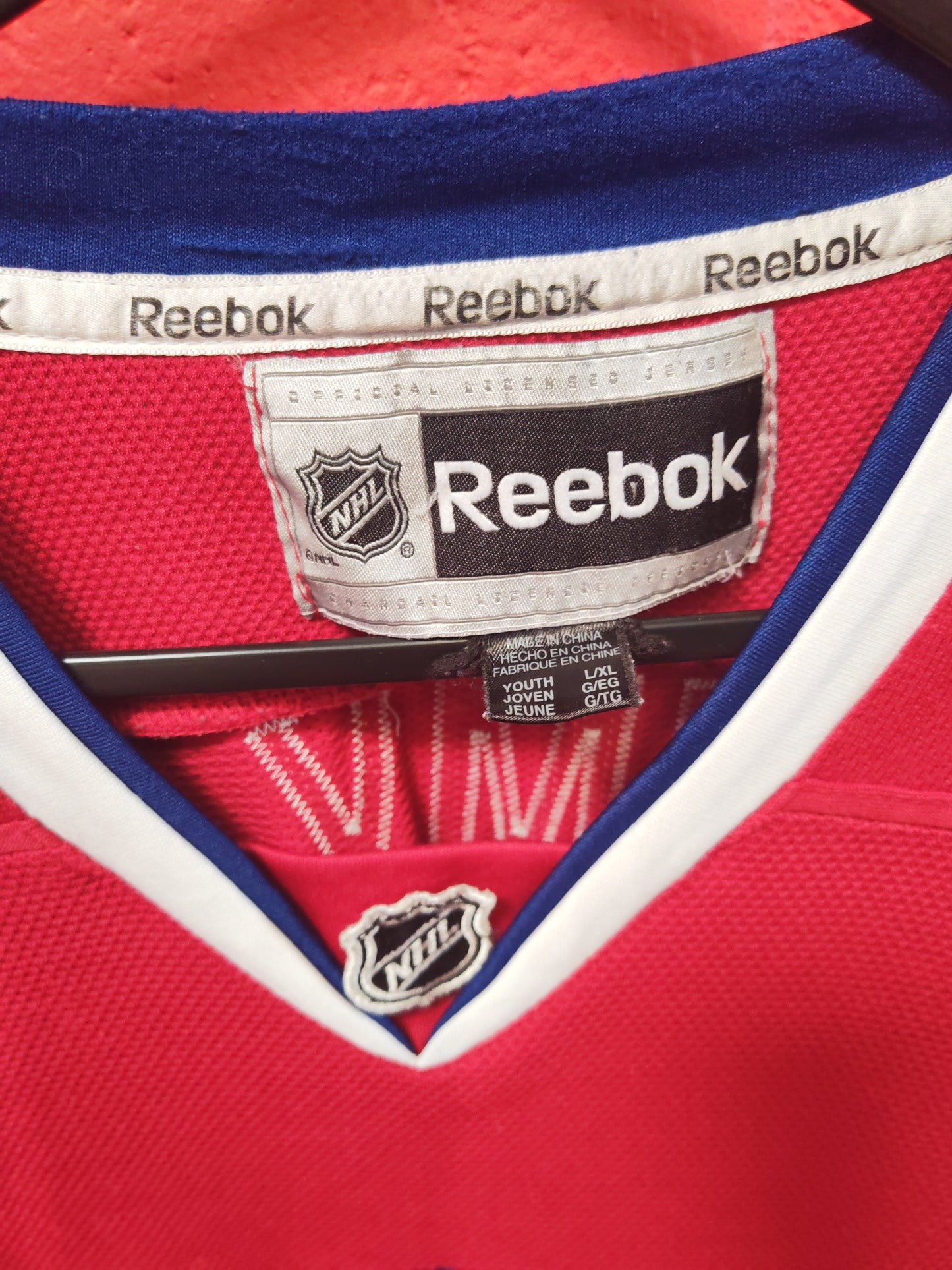 Youth Reebok Montreal Canadiens NHL Jersey, #76 Tommy-Lee, Red, Size YL/XL