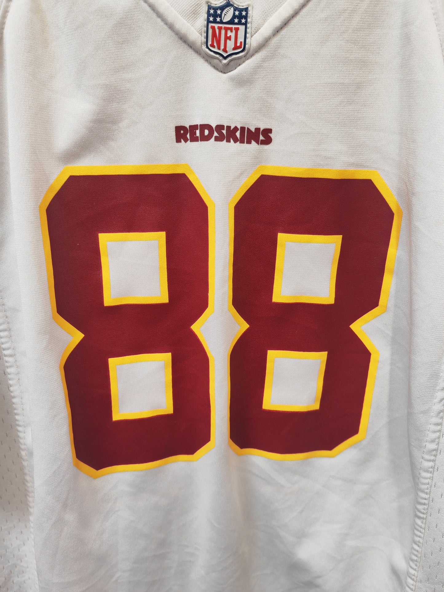 Youth Nike Washington Redskins/Commanders NFL Jersey, #88 Garcon, White, Size YL