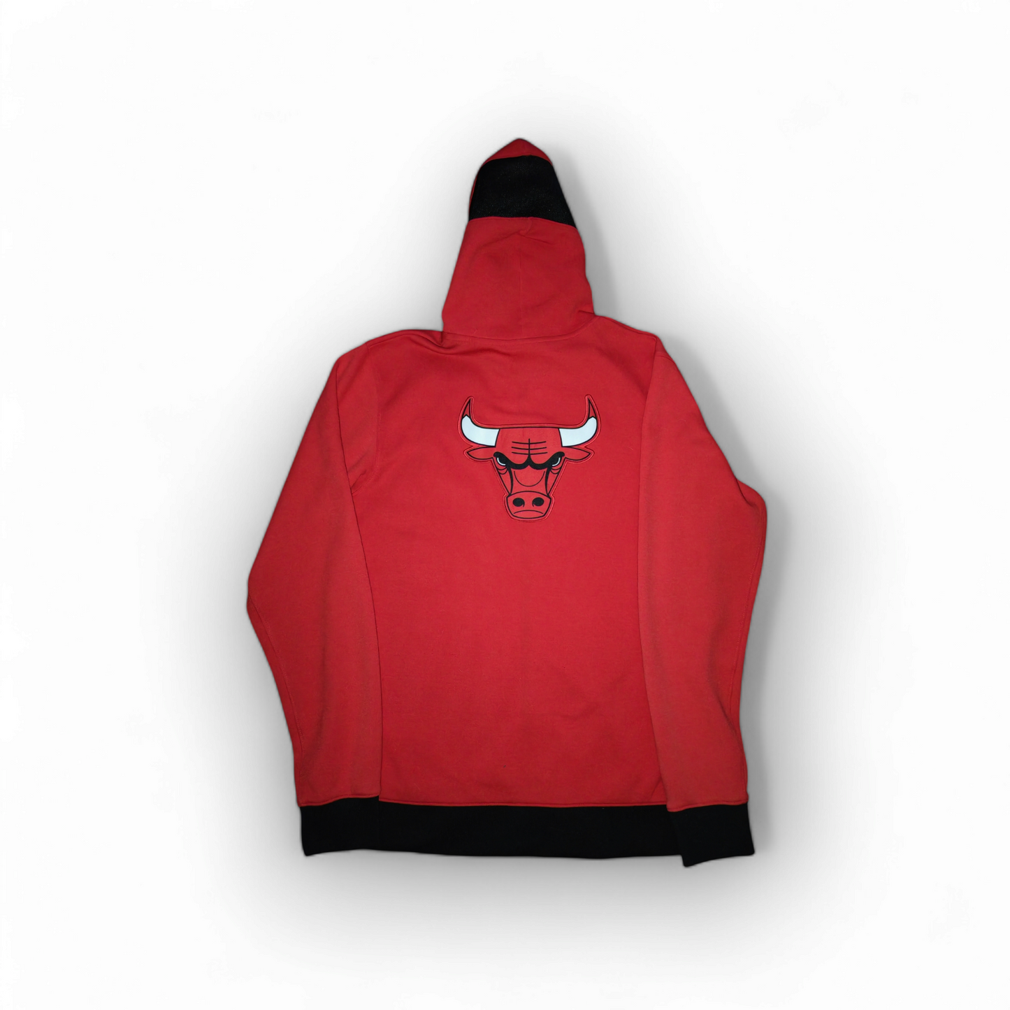 Youth Nike Chicago Bulls Full Zip, Sideline Hoodie, Red, Size YXL