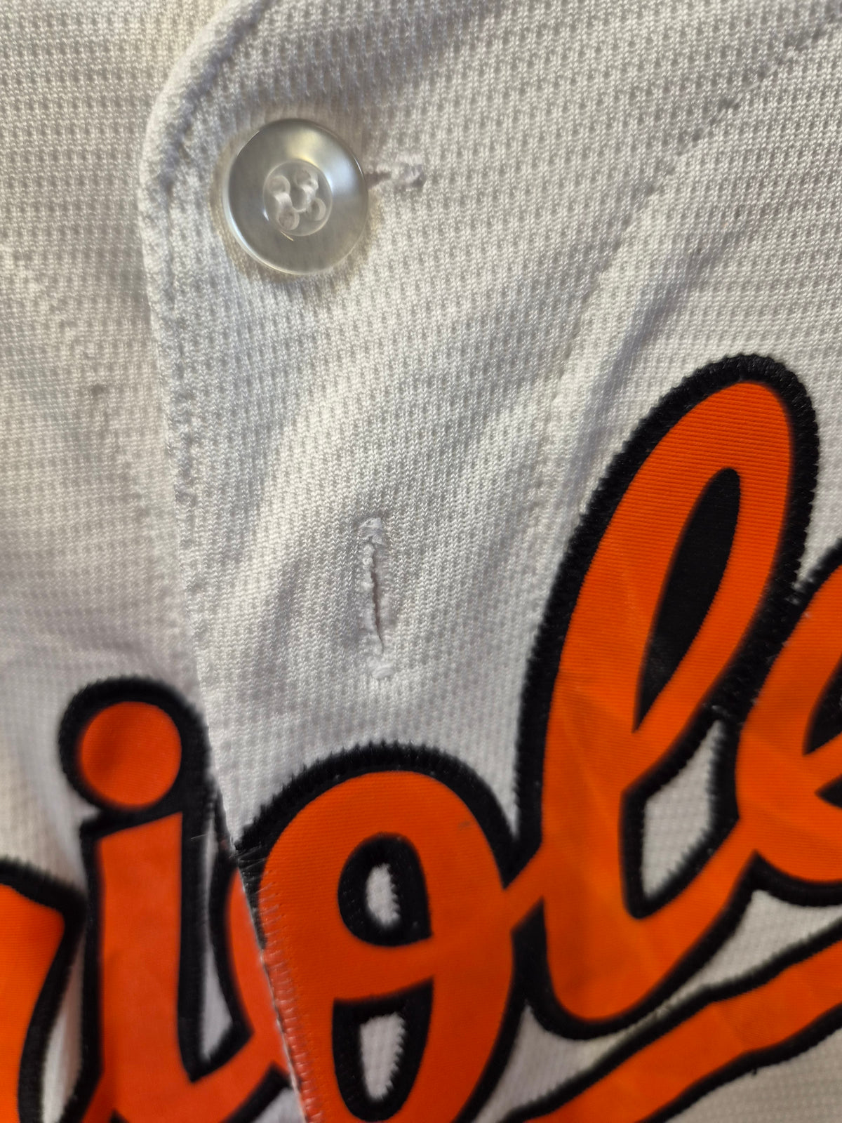 Youth Majestic Baltimore Orioles MLB Baseball Jersey, White, Size YXL