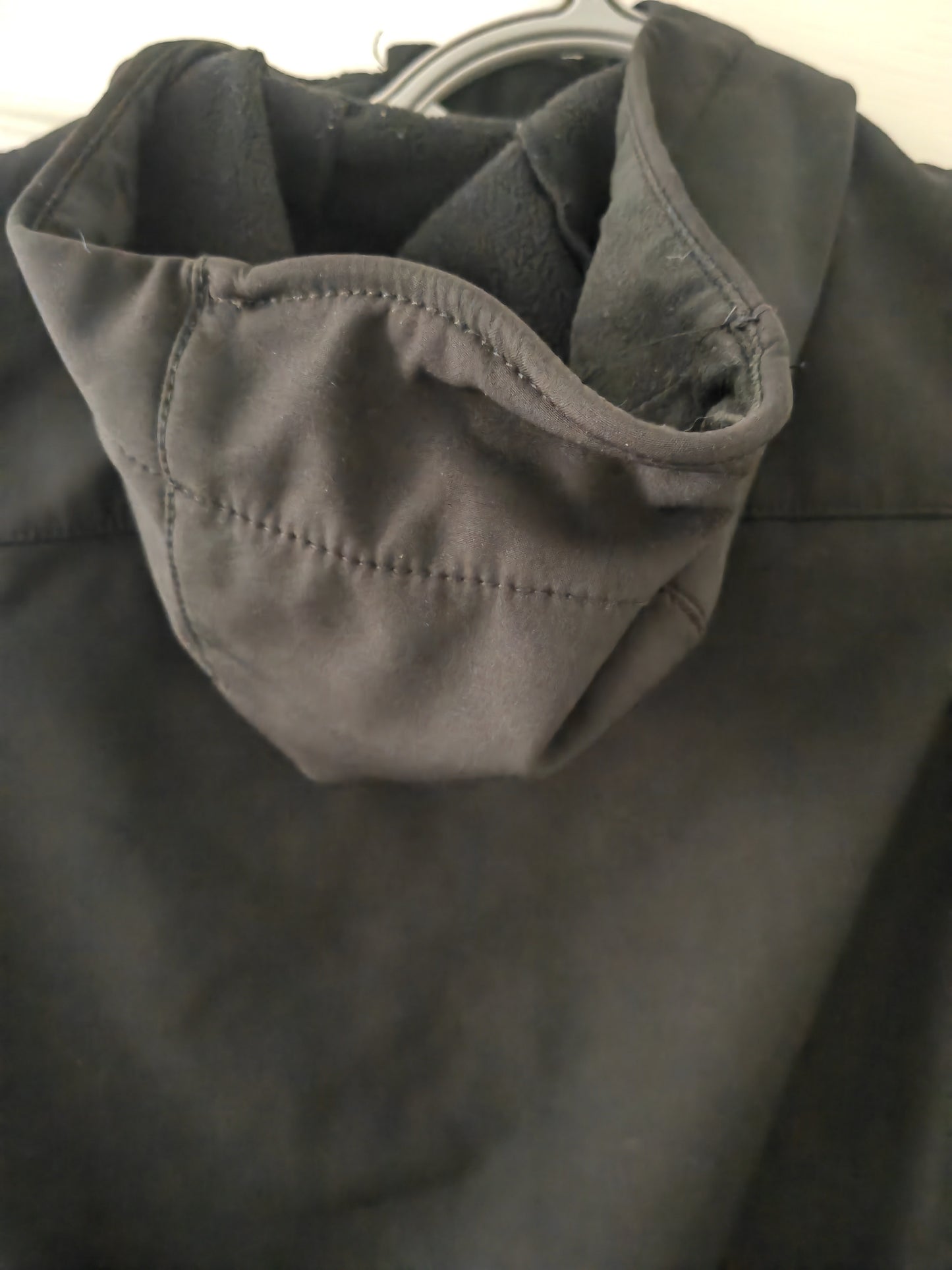 Youth Firetrap Full Zip, Hooded Jacket, Black, Size 5-6 Years