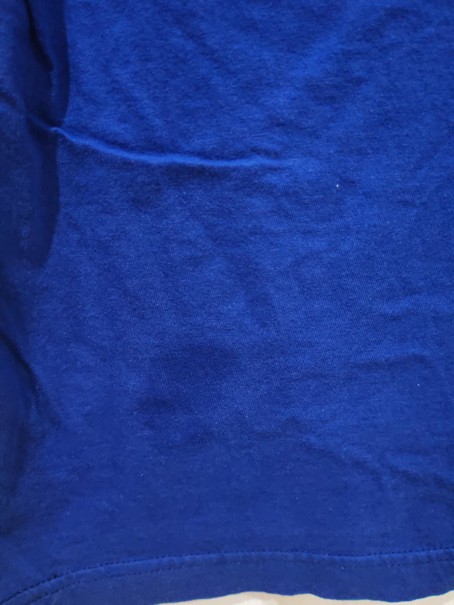 Majestic Chicago Cubs MLB T Shirt, Blue, Size Medium