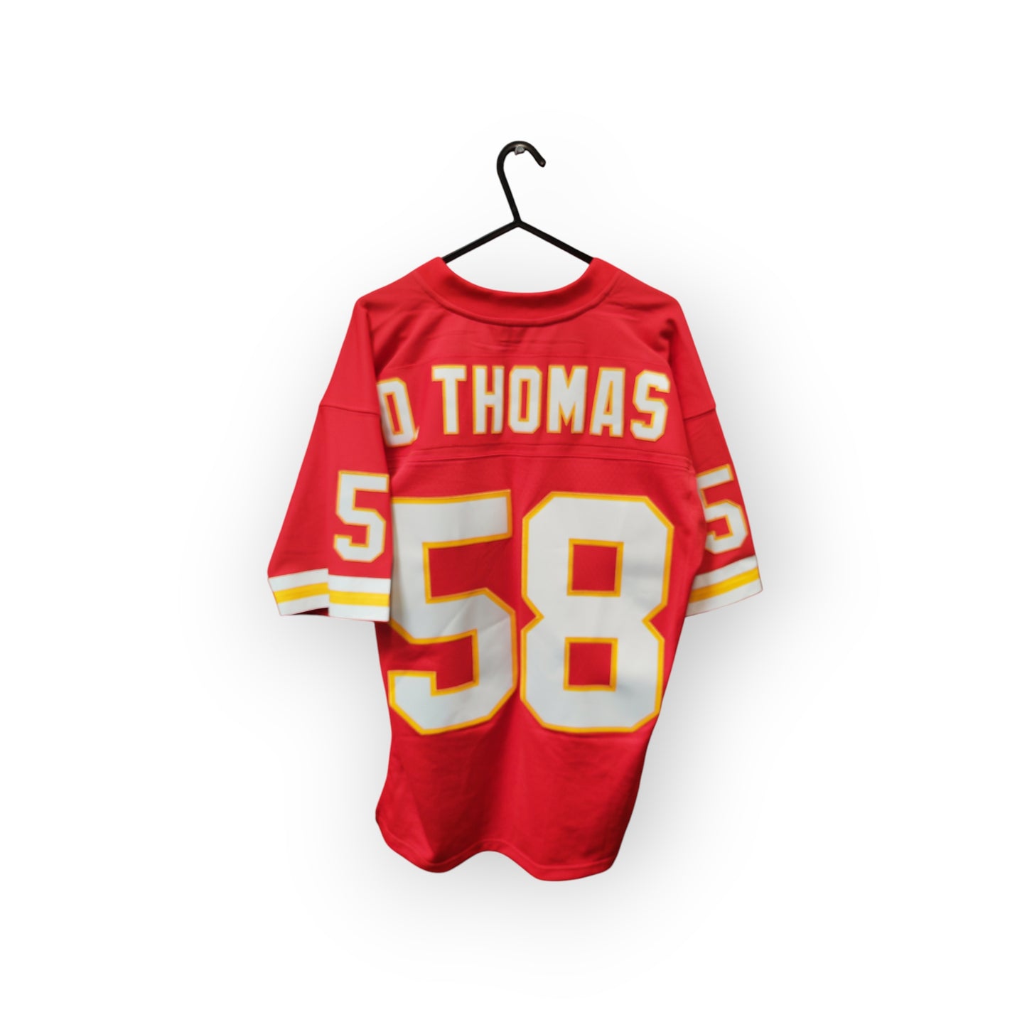 Mitchell & Ness Kansas City Chiefs 1994 NFL Jersey, #58 D. Thomas, Red, Size Medium