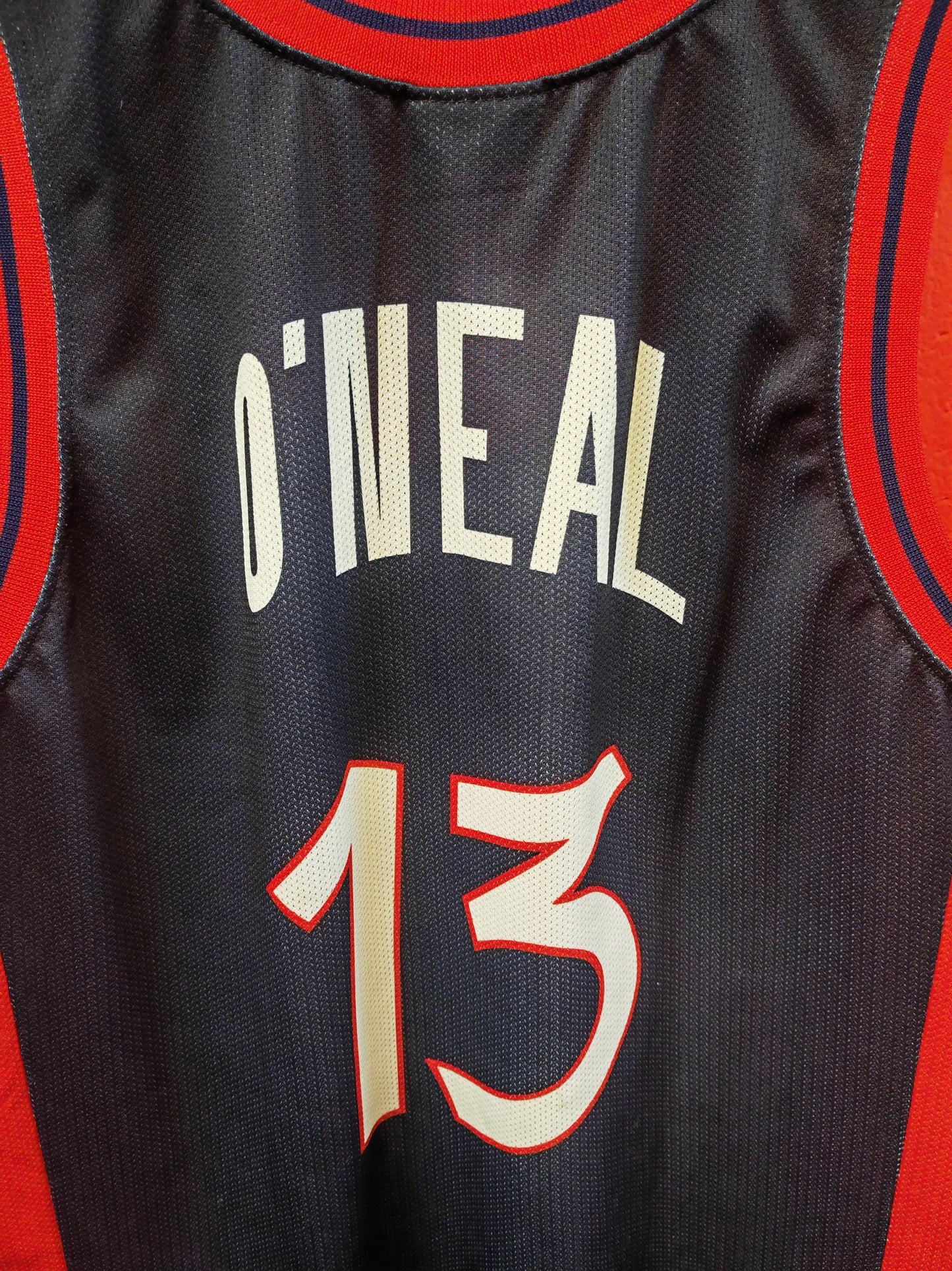 Champion USA Basketball 1996 Olympics Jersey #13 O'Neal, Navy Blue, Size Small