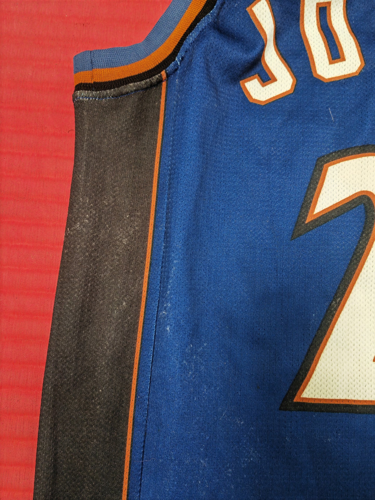 Champion Washington Wizards NBA Basketball Jersey, #23 Jordan, Blue, Size Small