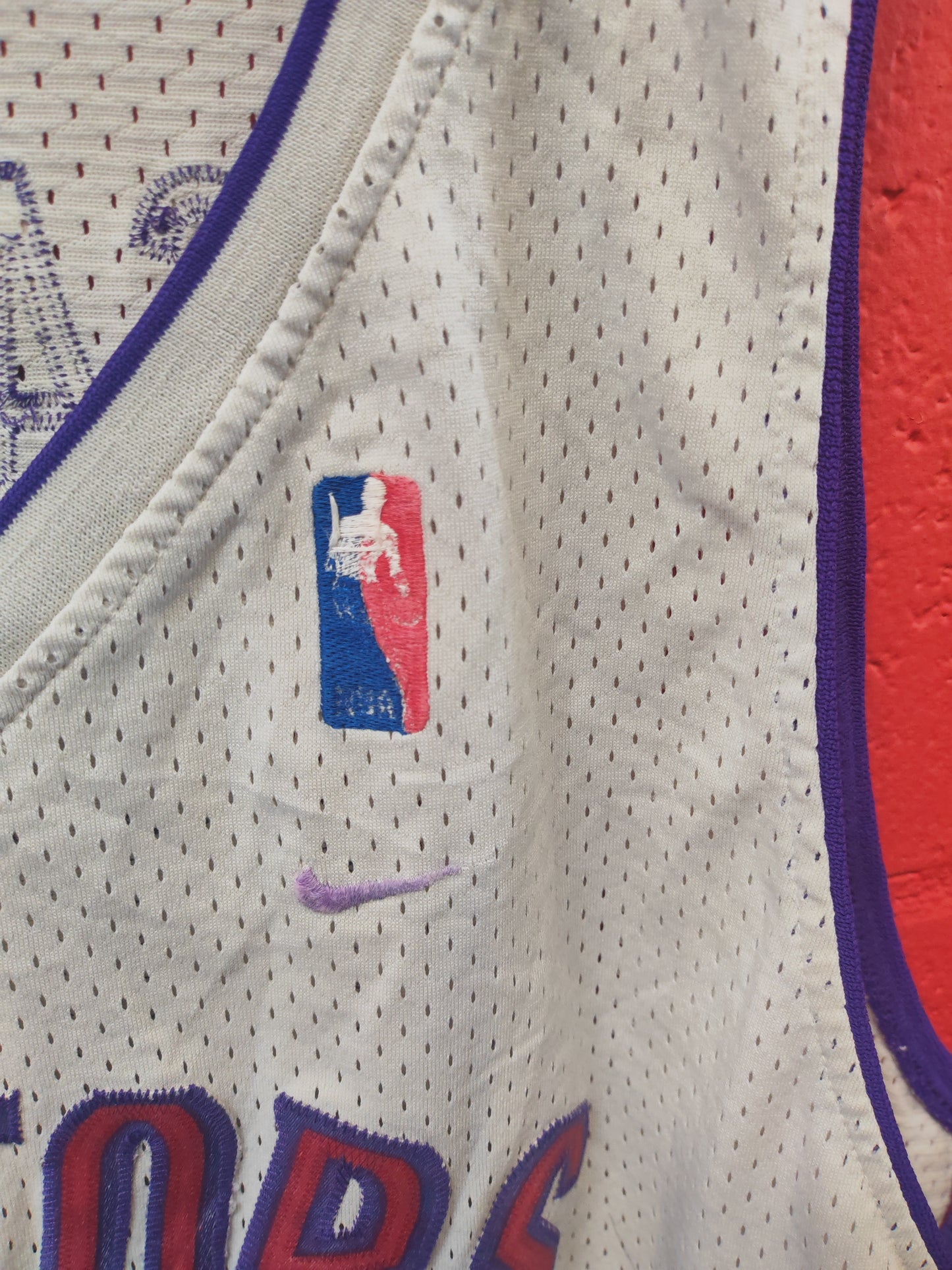 Nike Toronto Raptors NBA Jersey, #15 Carter, White, Size 4XL