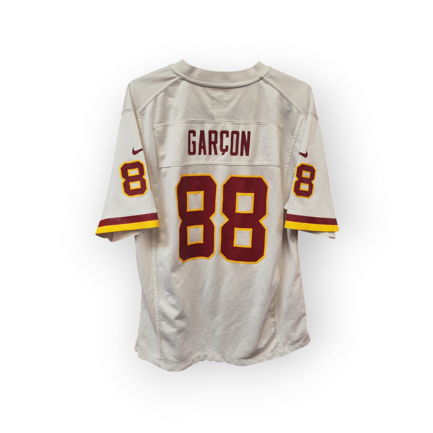 Youth Nike Washington Redskins/Commanders NFL Jersey, #88 Garcon, White, Size YL