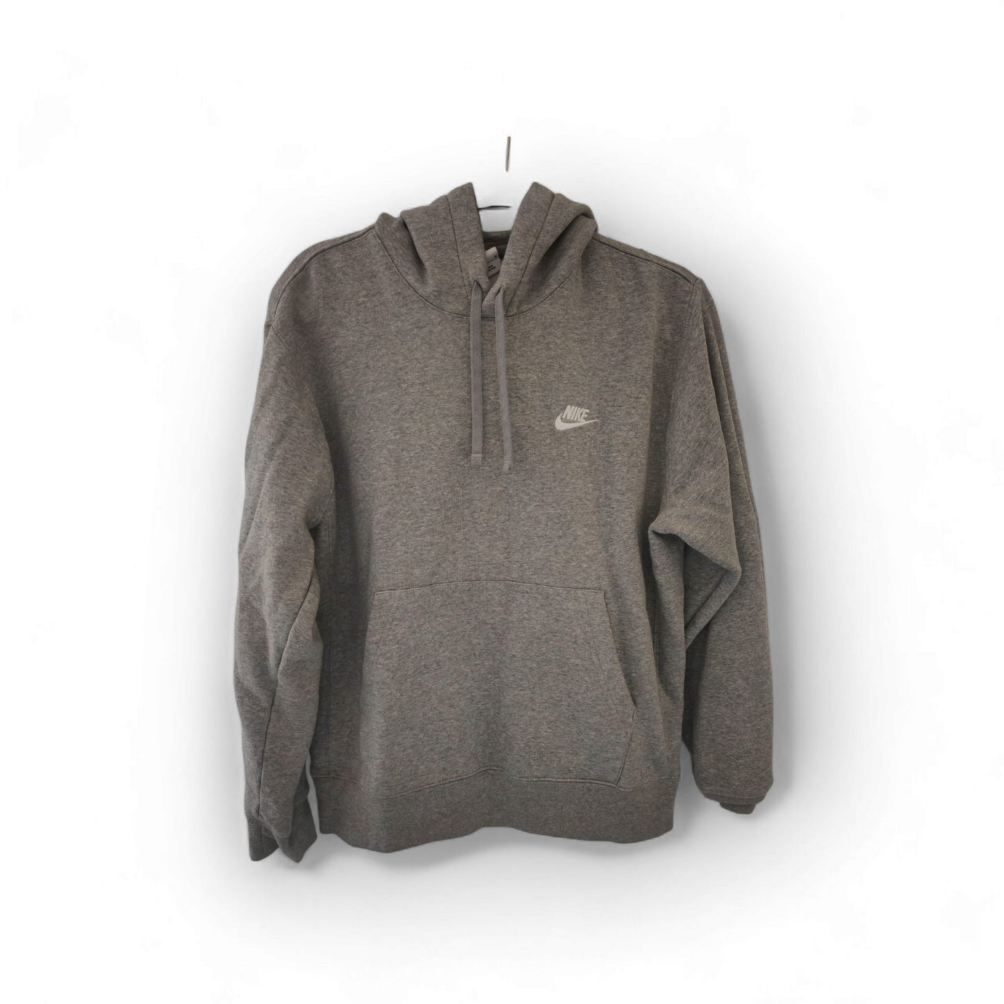 Nike Pullover Hoodie, Grey, Size Medium