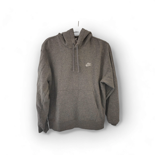 Nike Pullover Hoodie, Grey, Size Medium