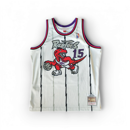 Mitchell & Ness Toronto Raptors NBA Jersey, #15 Carter, White, Size XL