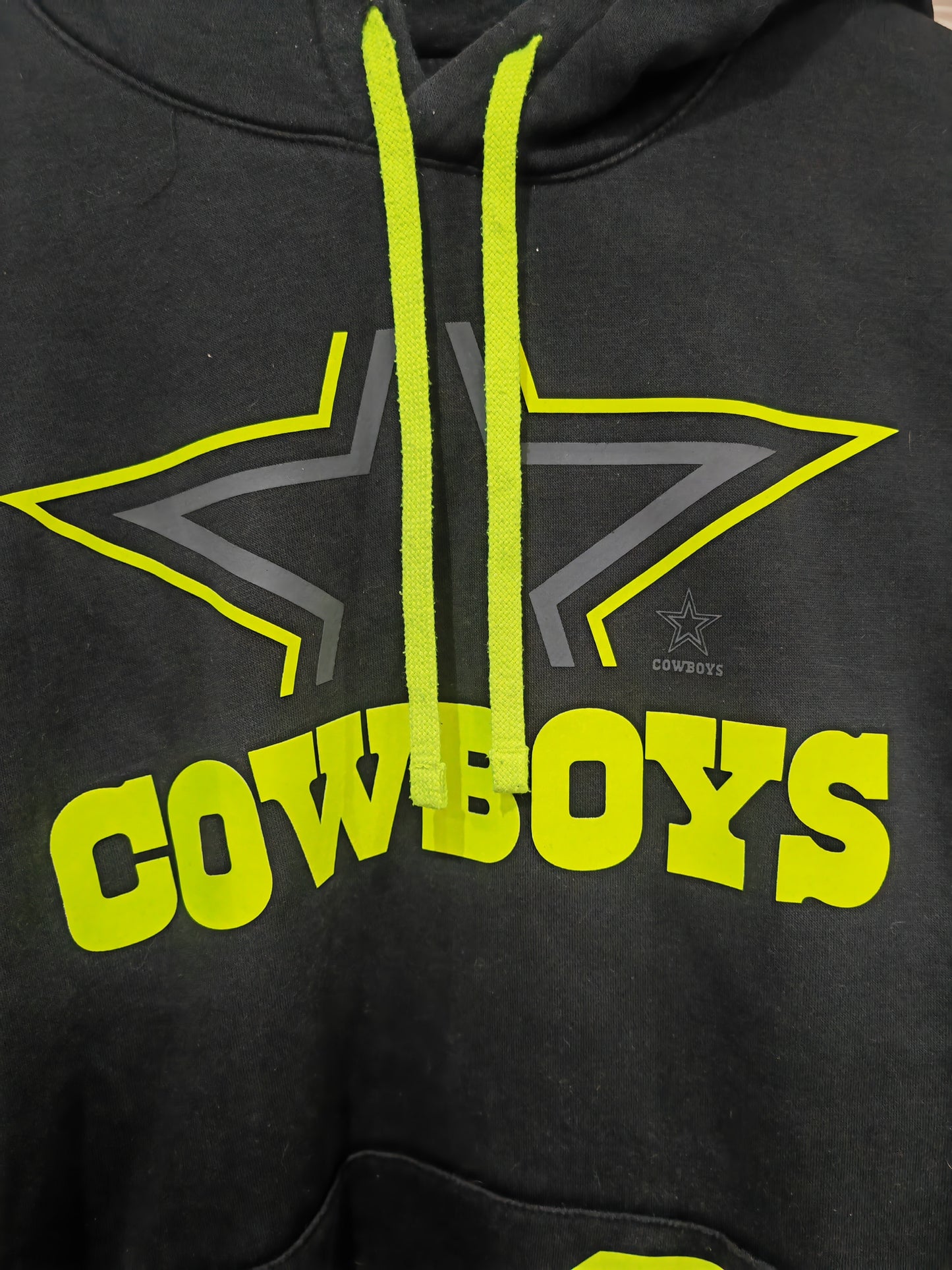Nike Dallas Cowboys NFL Volt Pullover Hoodie, Black, Size Large