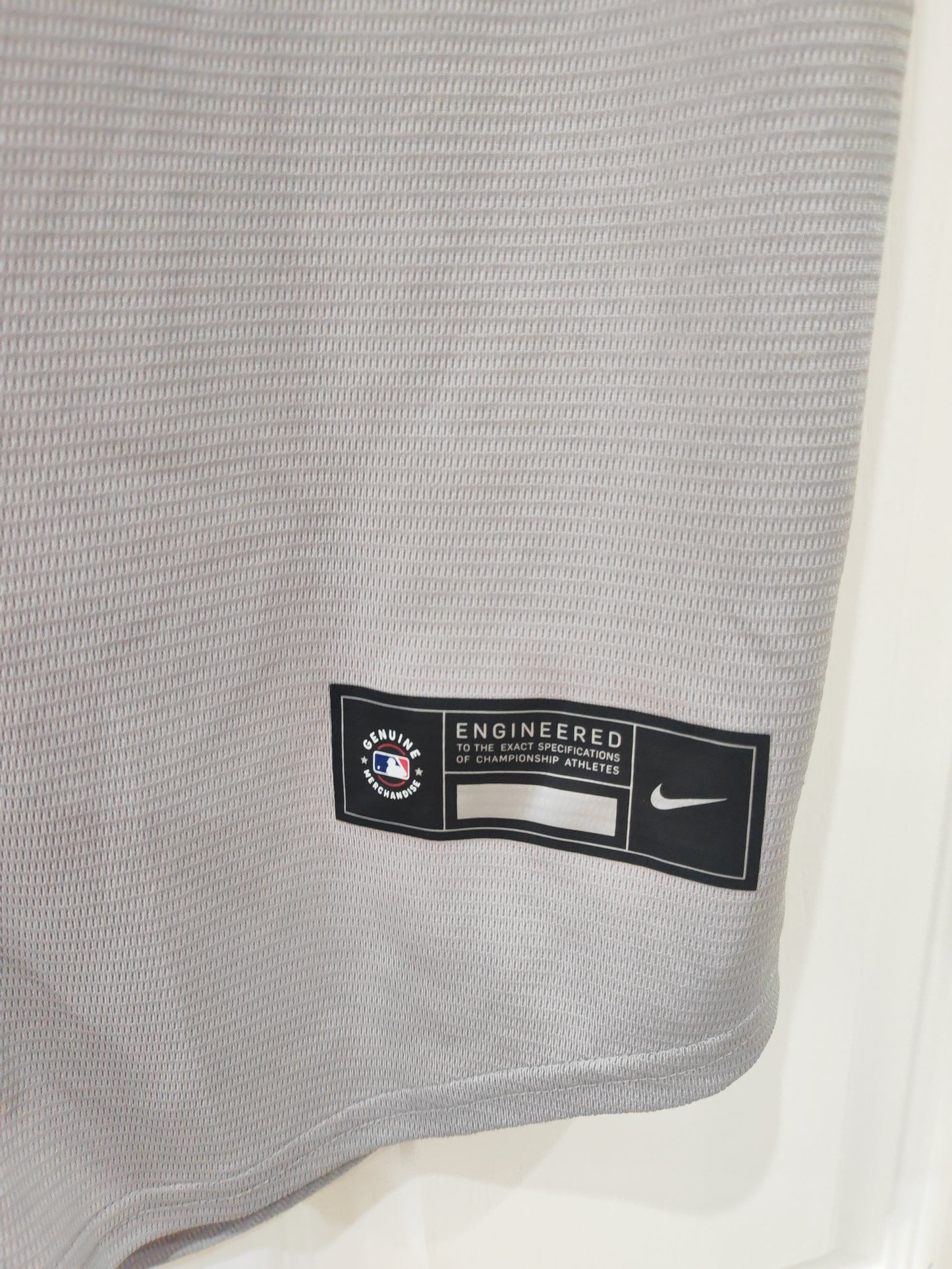 Nike Boston Red Sox MLB Jersey, Grey, Size Medium