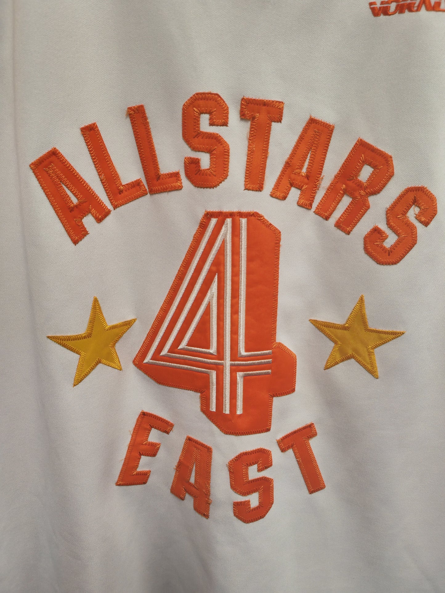Vokal East Allstars Basketball Jersey Style Tank Top, White, Size Medium