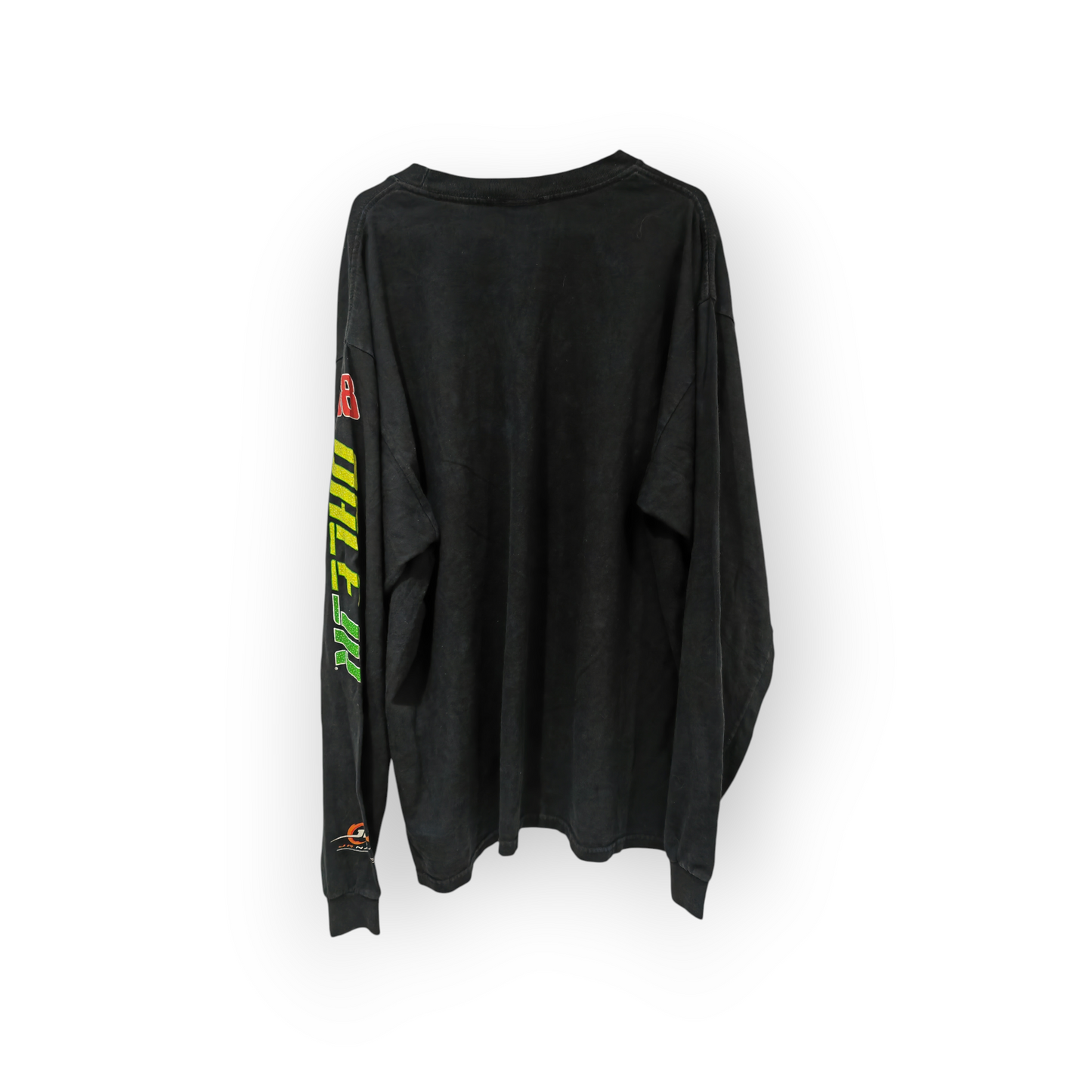 Jr Nation Dale Earnhardt Jr NASCAR Long Sleeve T Shirt, Black, Size XL