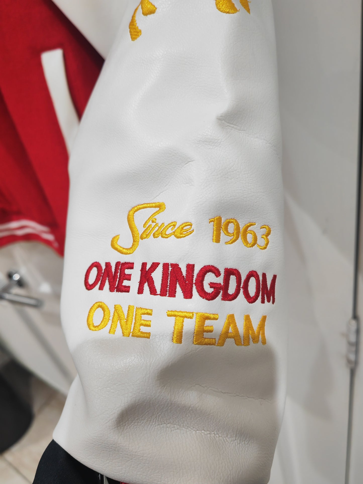 Grind Addict Co Kansas City Chiefs, Kansas City Vs Everybody Letterman Jacket, Local KC Company, Large