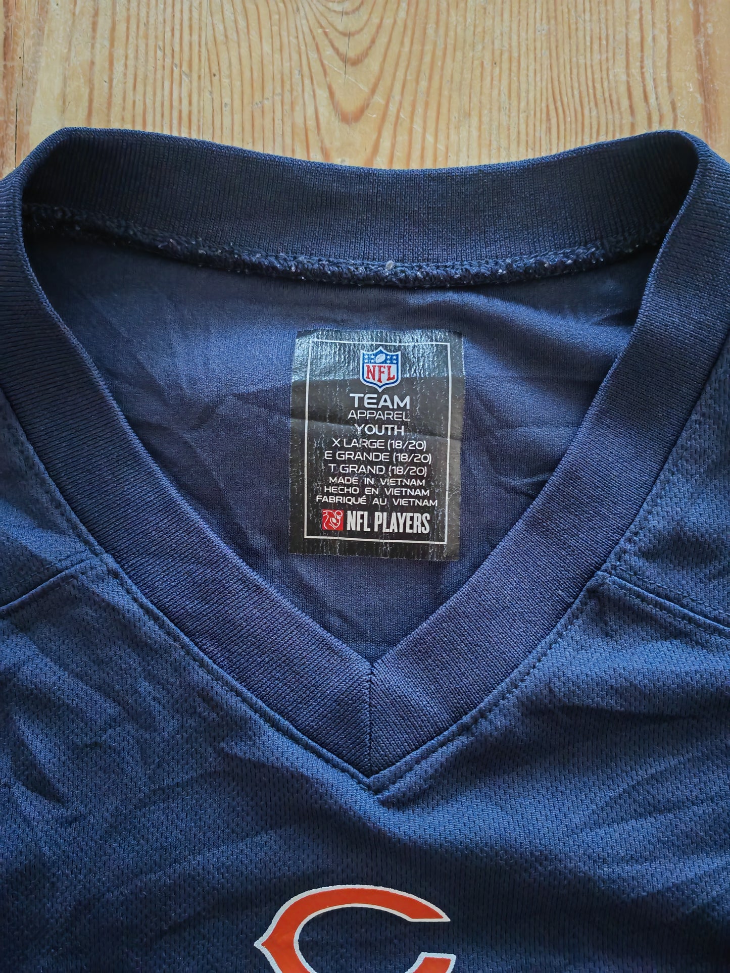 Youth NFL Chicago Bears Jersey, #29 Cohen, Navy Blue, Size YXL