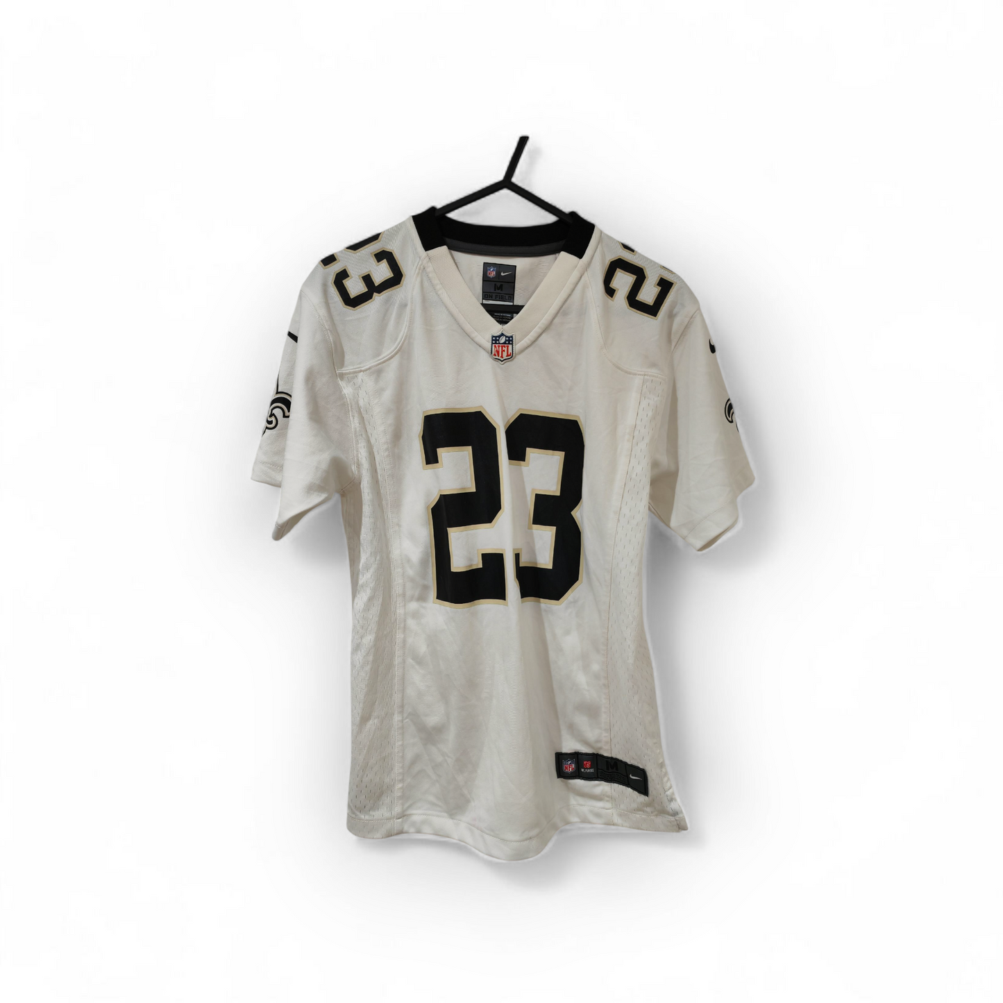 Women's New Orleans Saints NFL Jersey, #23 Lattimore, White, Size Medium