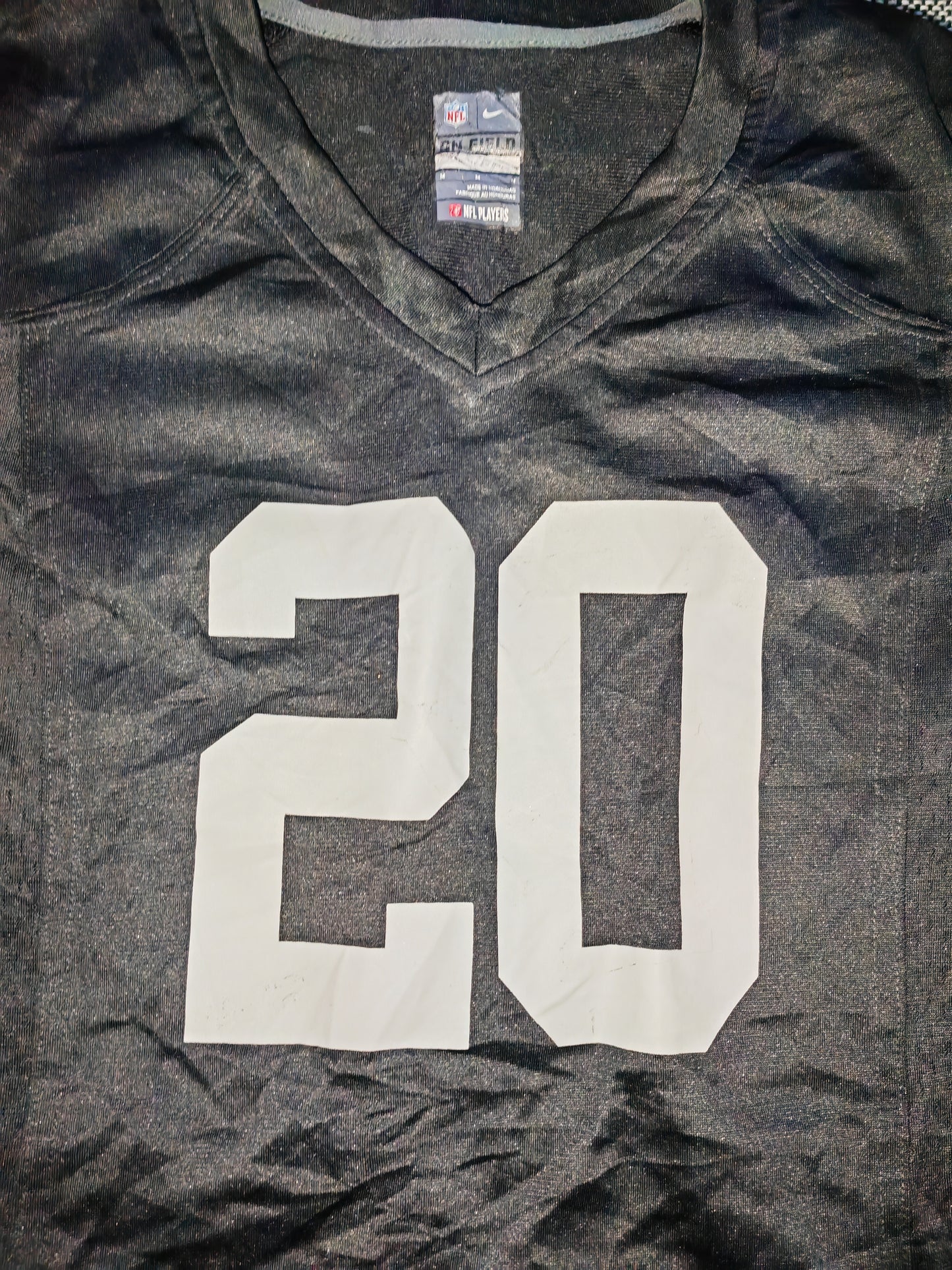 Women's Nike Las Vegas/Oakland Raiders NFL Jersey, #20 McFadden, Black, Size Medium