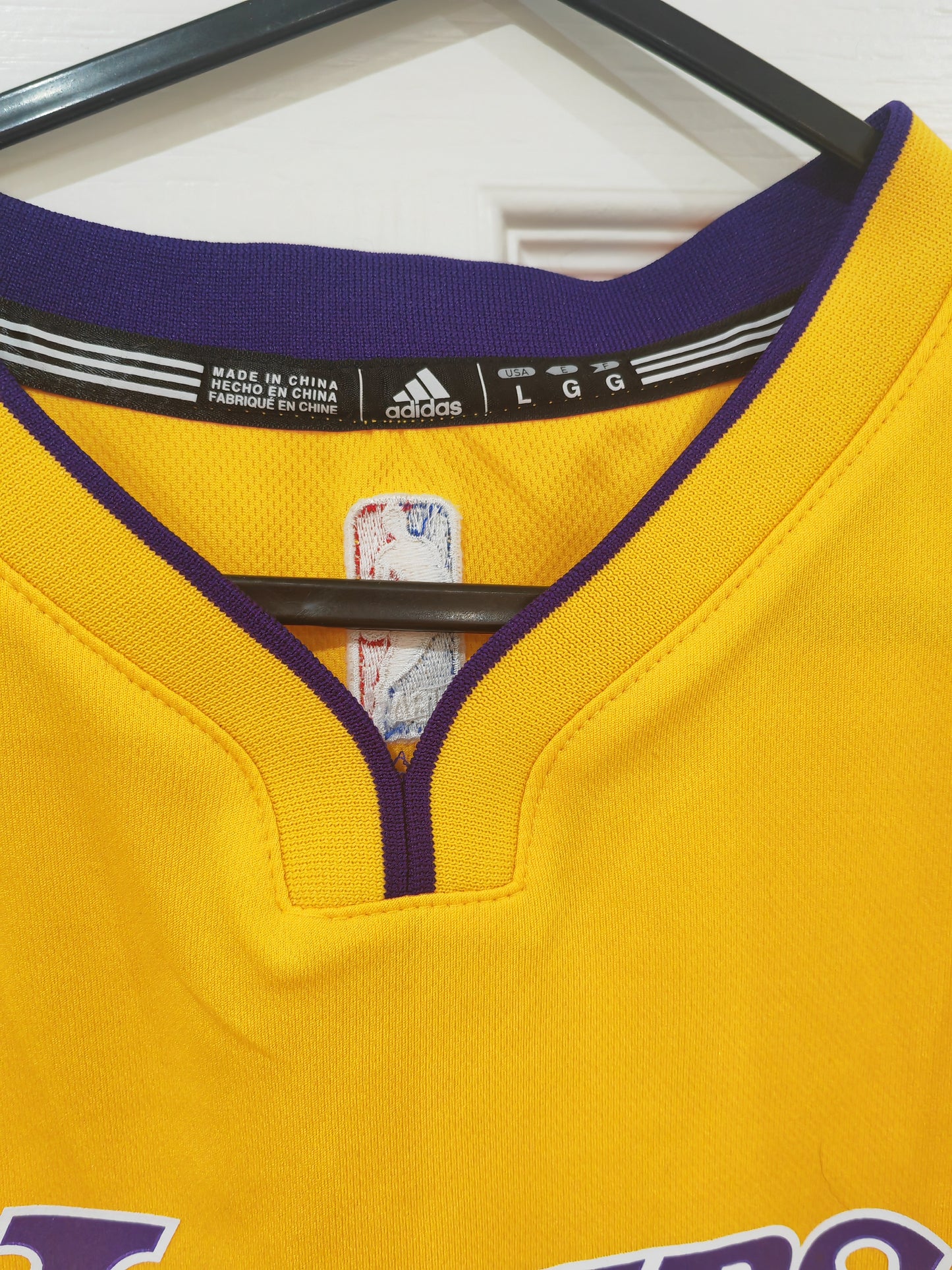 Youth Adidas Los Angeles Lakers NBA Jersey, #14 Ingram, Yellow, Size YL