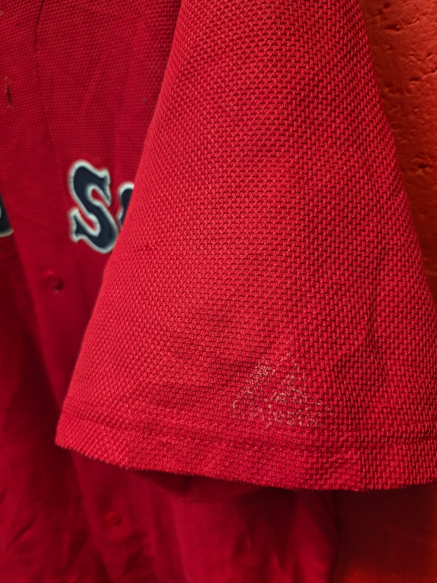 Majestic Boston Red Sox MLB Jersey, Red, Size XL