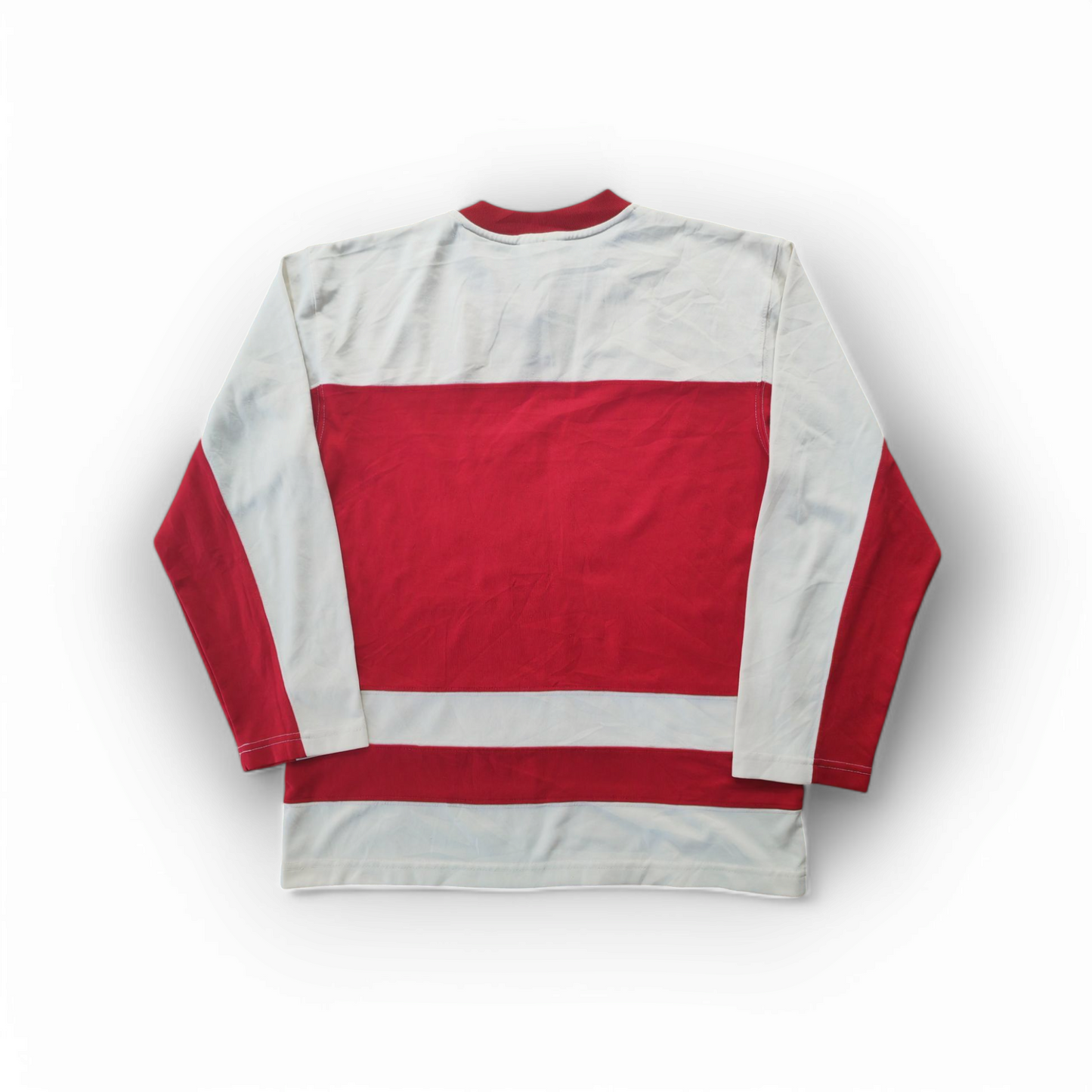 Women's NHL Chicago Blackhawks Long Sleeve T Shirt, Red/Off White, Size M 12-14