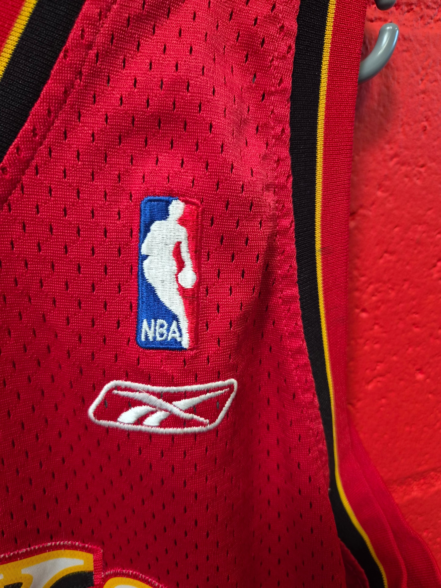 Reebok Atlanta Hawks NBA Jersey, #24 Williams, Red, Size XXL +2 Length