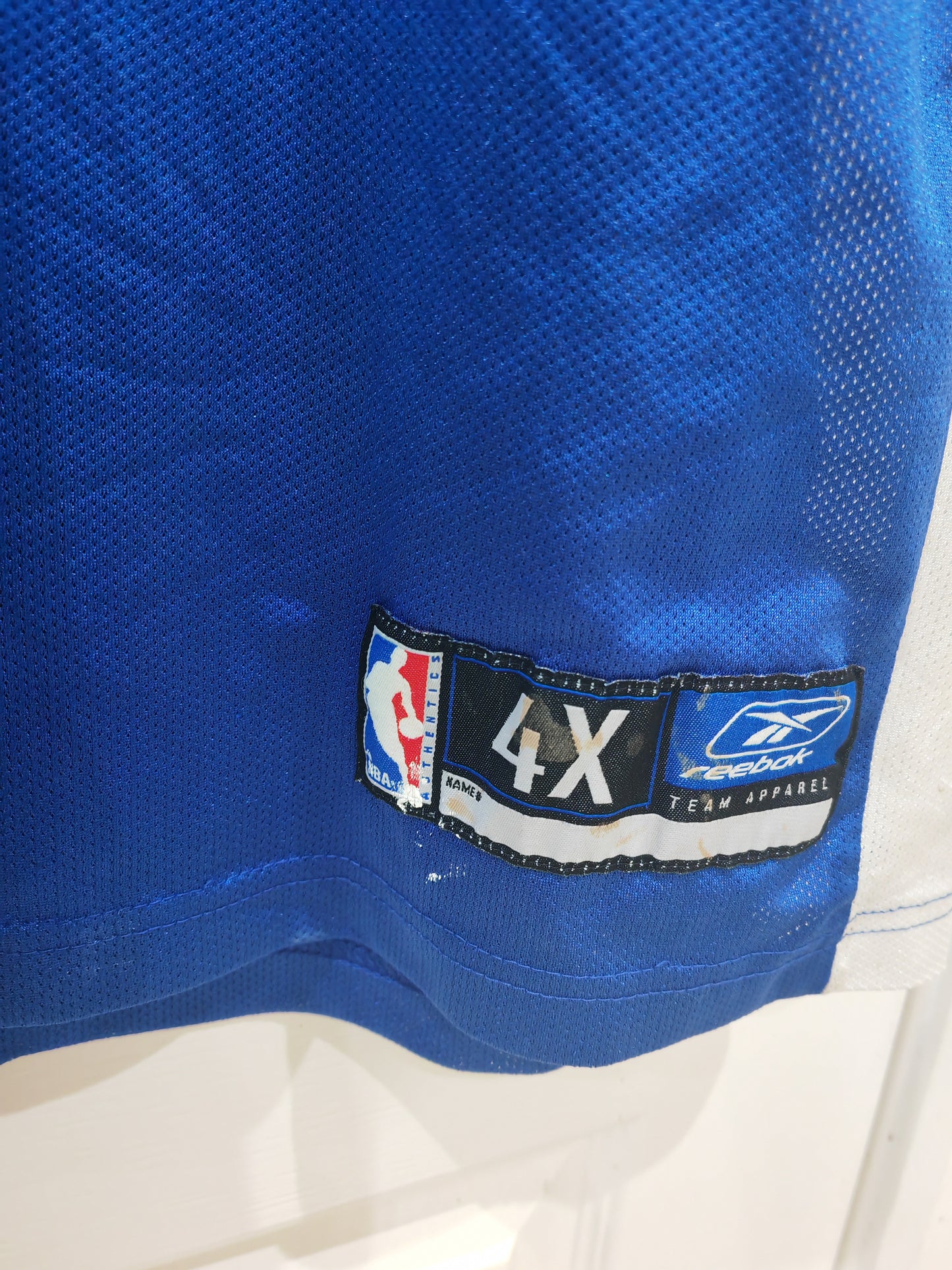 Reebok Los Angeles Clippers NBA Basketball Jersey, #42 Brand, Blue, Size 4XL