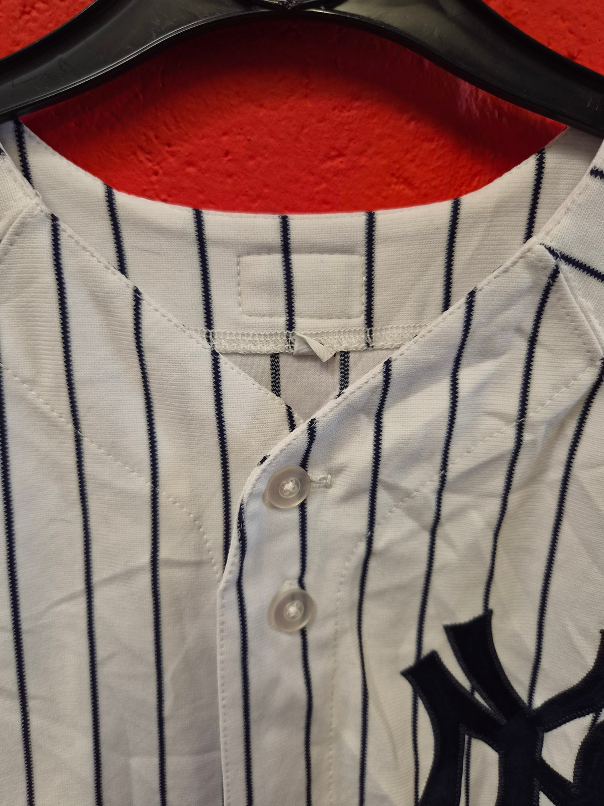 Youth Majestic New York Yankees MLB Jersey, #13, White, Size YL