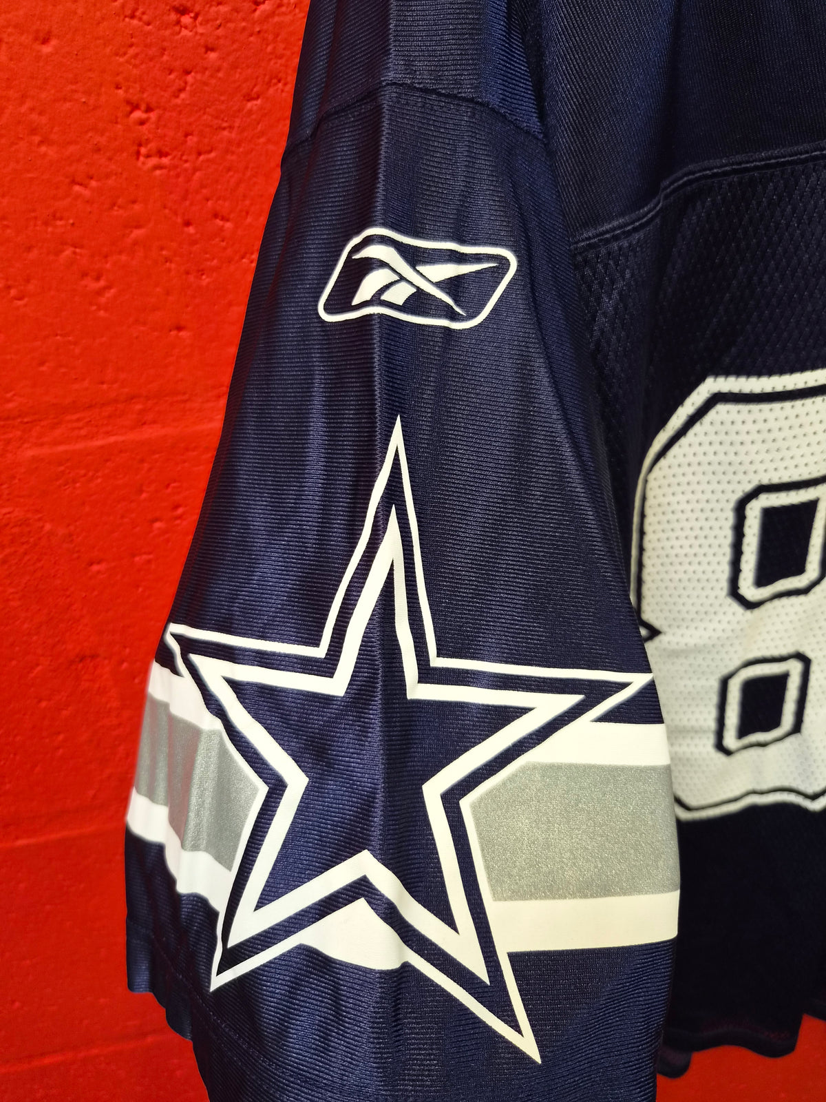Reebok Dallas Cowboys NFL Jersey, #81 Owens, Navy Blue, Size XL