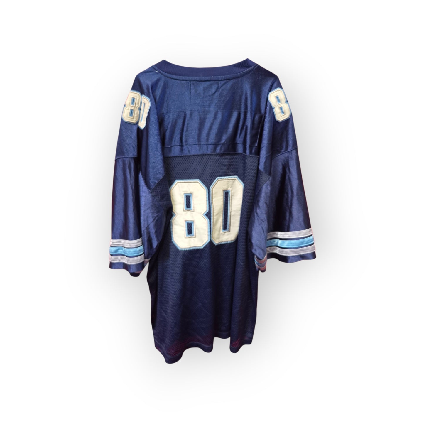 212 NYC American Football Style Jersey, #80, Navy, Size XXXL