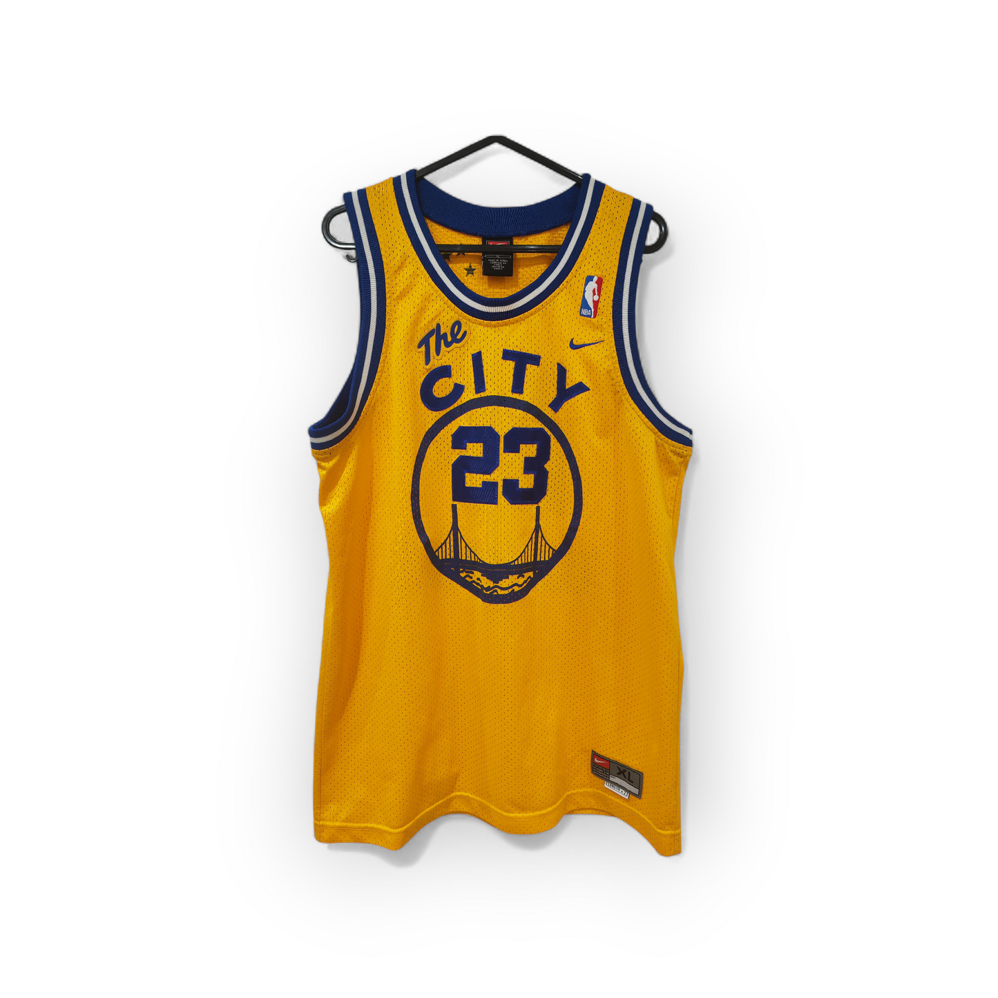 Youth Nike Golden State Warriors NBA Jersey, #23 Richardson, Yellow, Size YXL