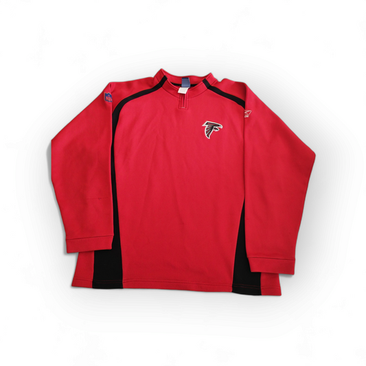 Reebok Atlanta Falcons NFL Pullover Jumper, Red, Size Large