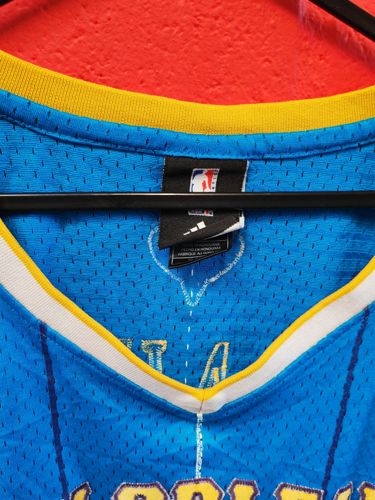 Adidas New Orleans Hornets NBA Jersey, #3 Paul, Blue, Size XL+2 Length