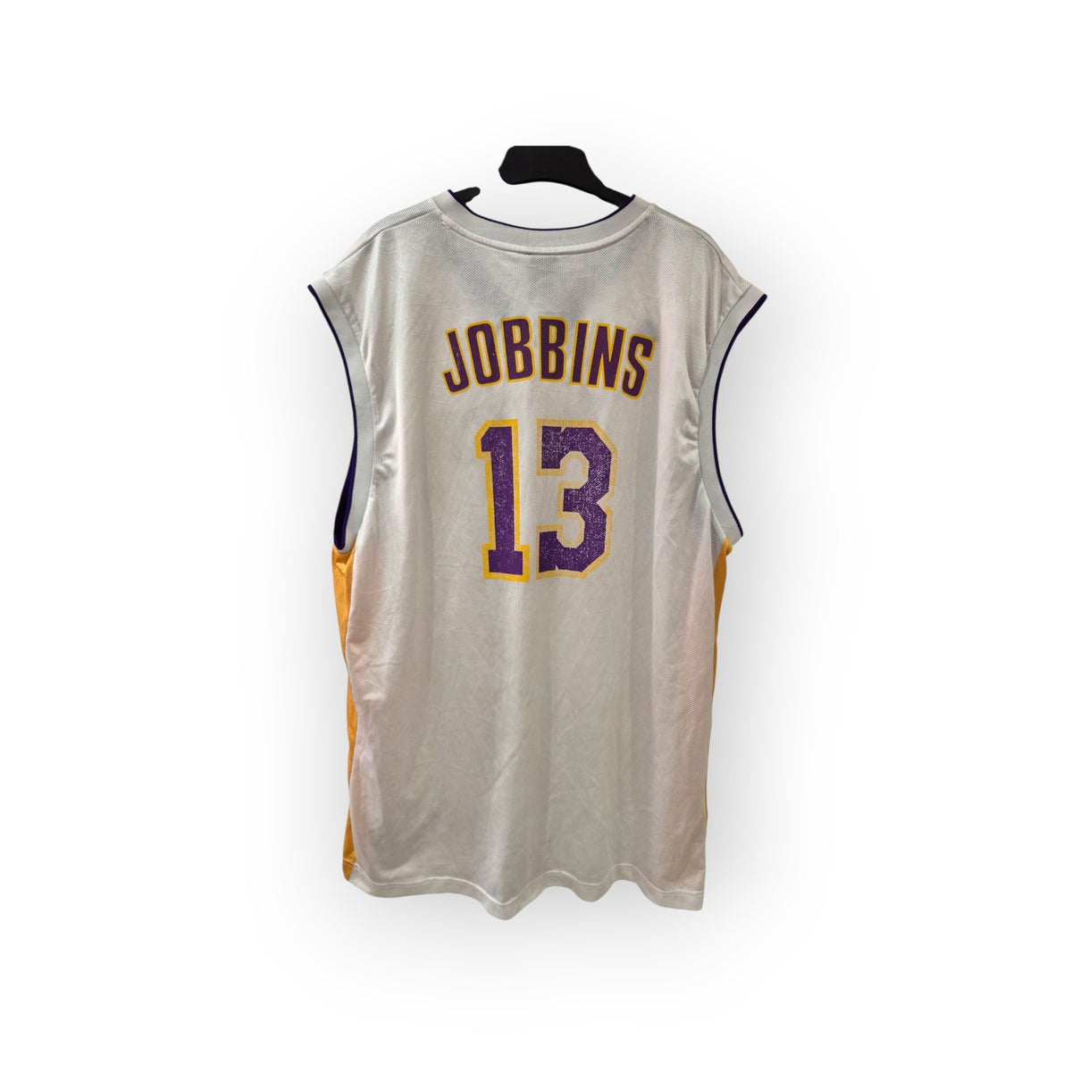 Adidas Los Angeles Lakers NBA Basketball Jersey, #13 Jobbins (Custom), Size XXL