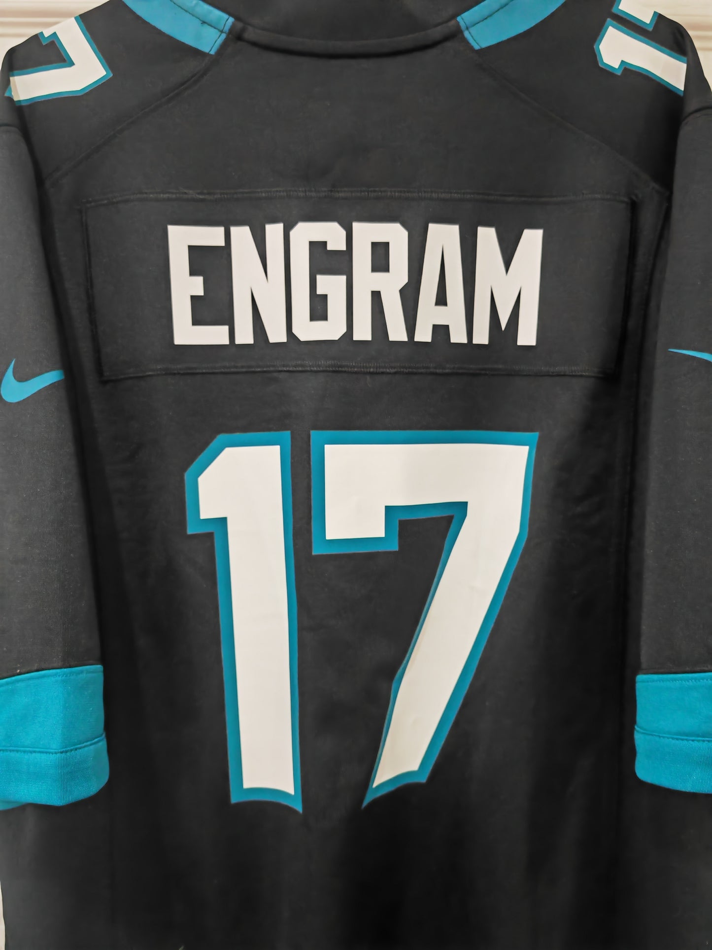 Nike Jacksonville Jaguars NFL Jersey, #17 Engram, Black, Size Small