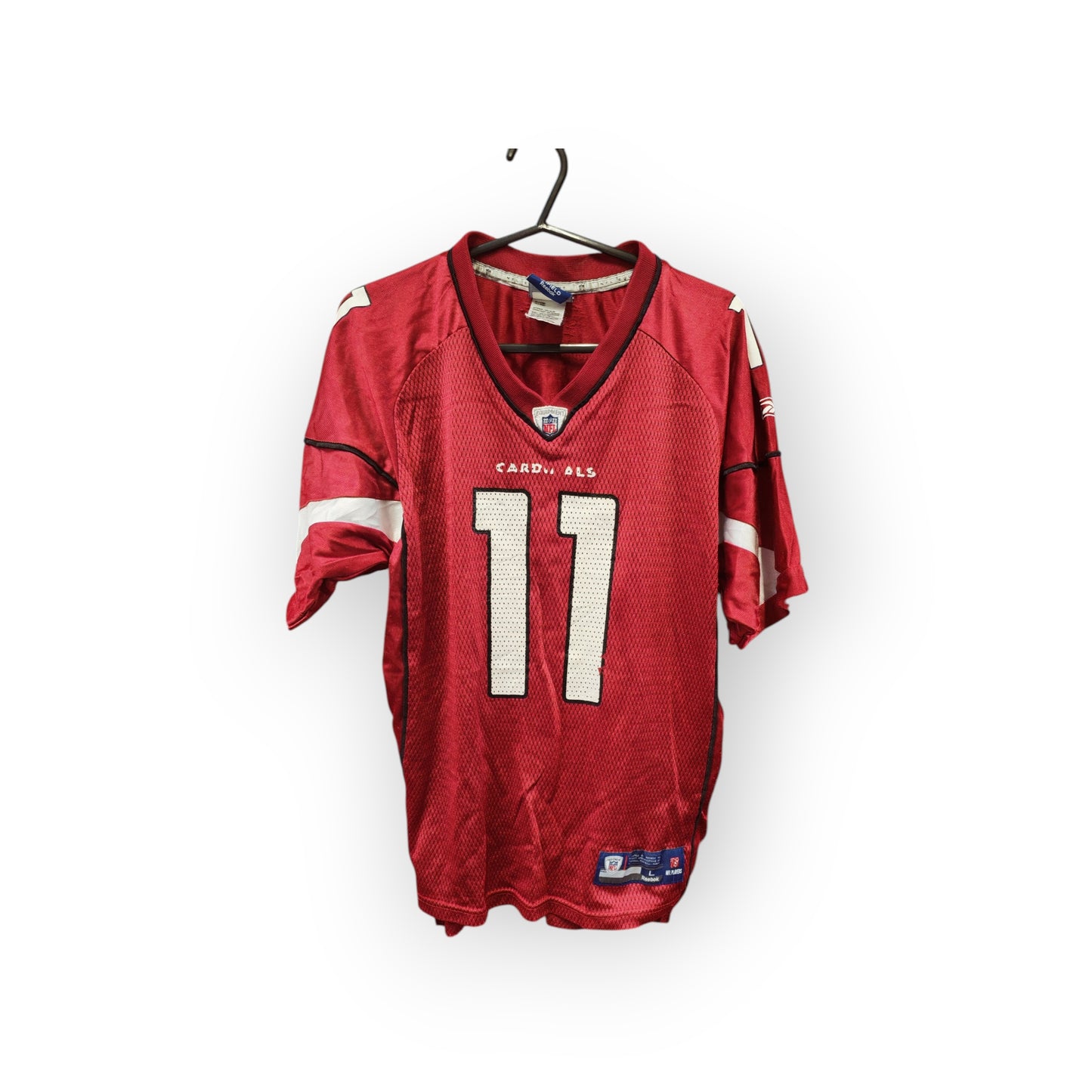 Youth Reebok Arizona Cardinals NFL Jersey, #11 Fitzgerald, Red, Size YL